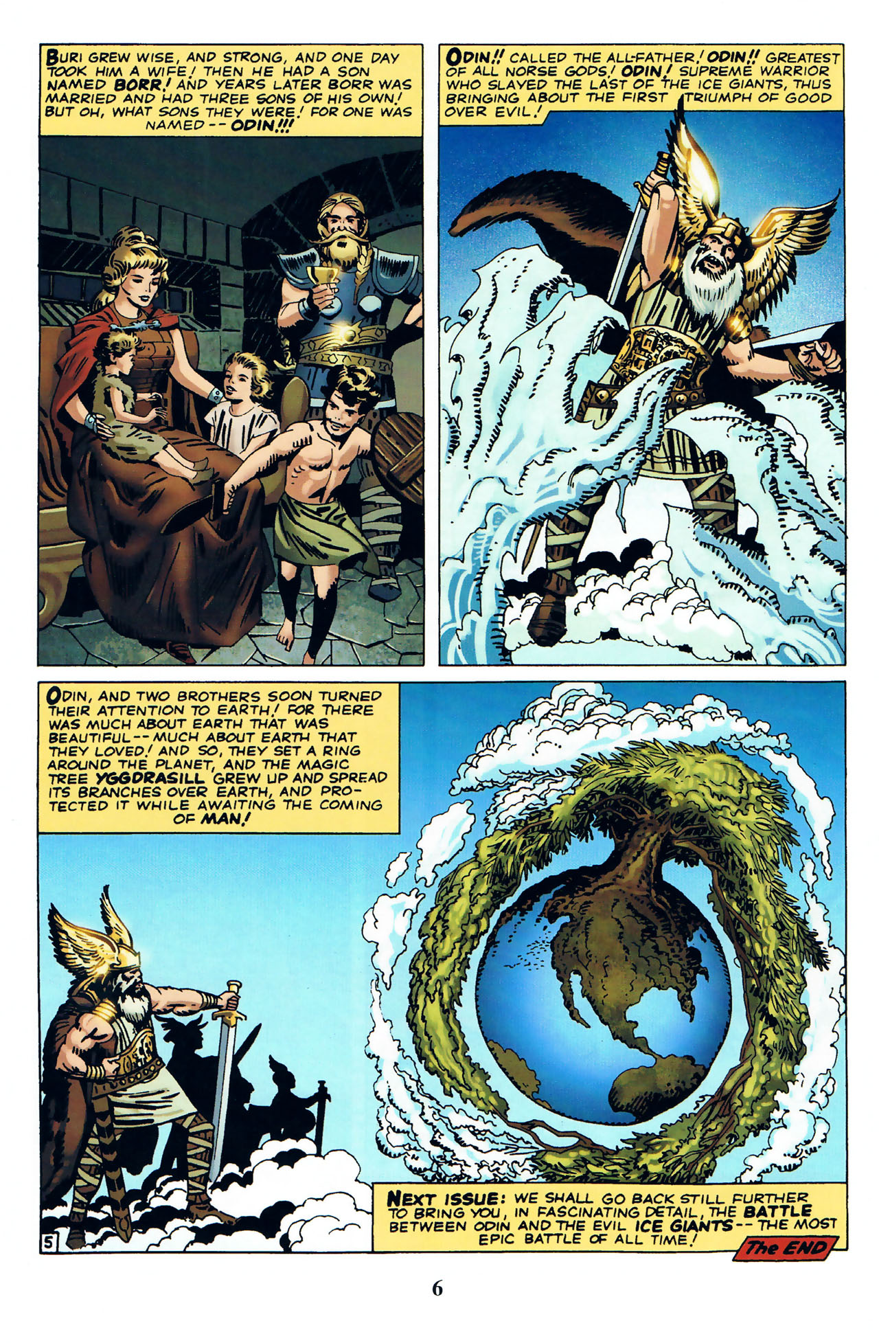 Read online Thor: Tales of Asgard by Stan Lee & Jack Kirby comic -  Issue #1 - 8