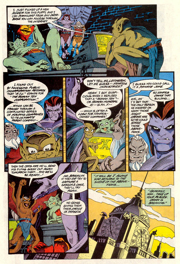 Read online Gargoyles (1995) comic -  Issue #1 - Fiends In High Places - 14