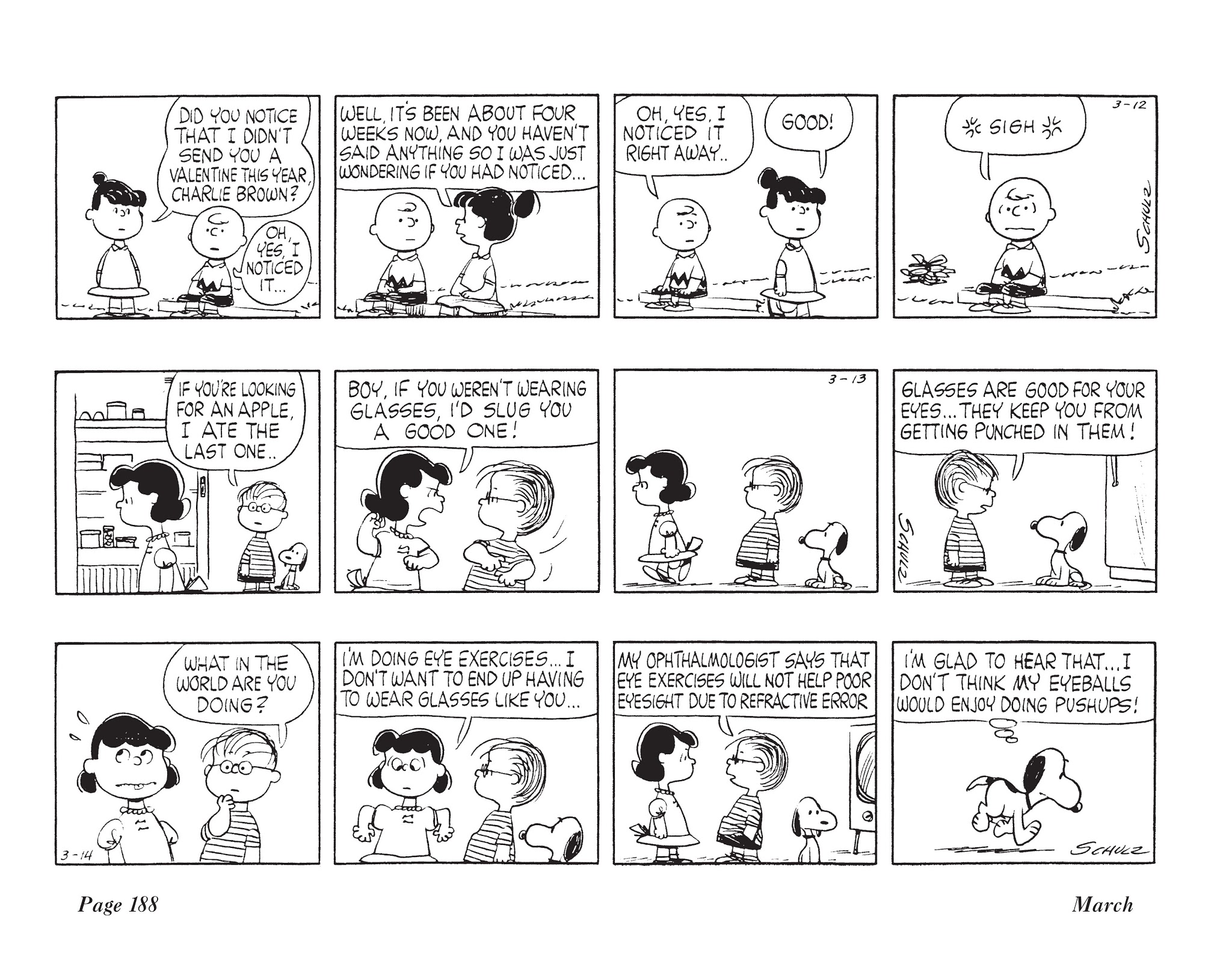 Read online The Complete Peanuts comic -  Issue # TPB 6 - 203