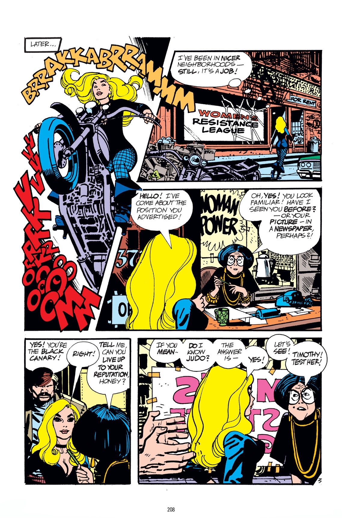 Read online The Black Canary: Bird of Prey comic -  Issue # TPB (Part 2) - 109