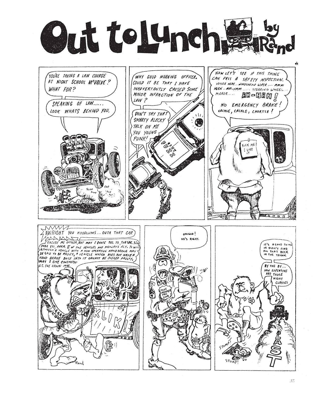 The Artist Himself: A Rand Holmes Retrospective issue TPB (Part 1) - Page 37