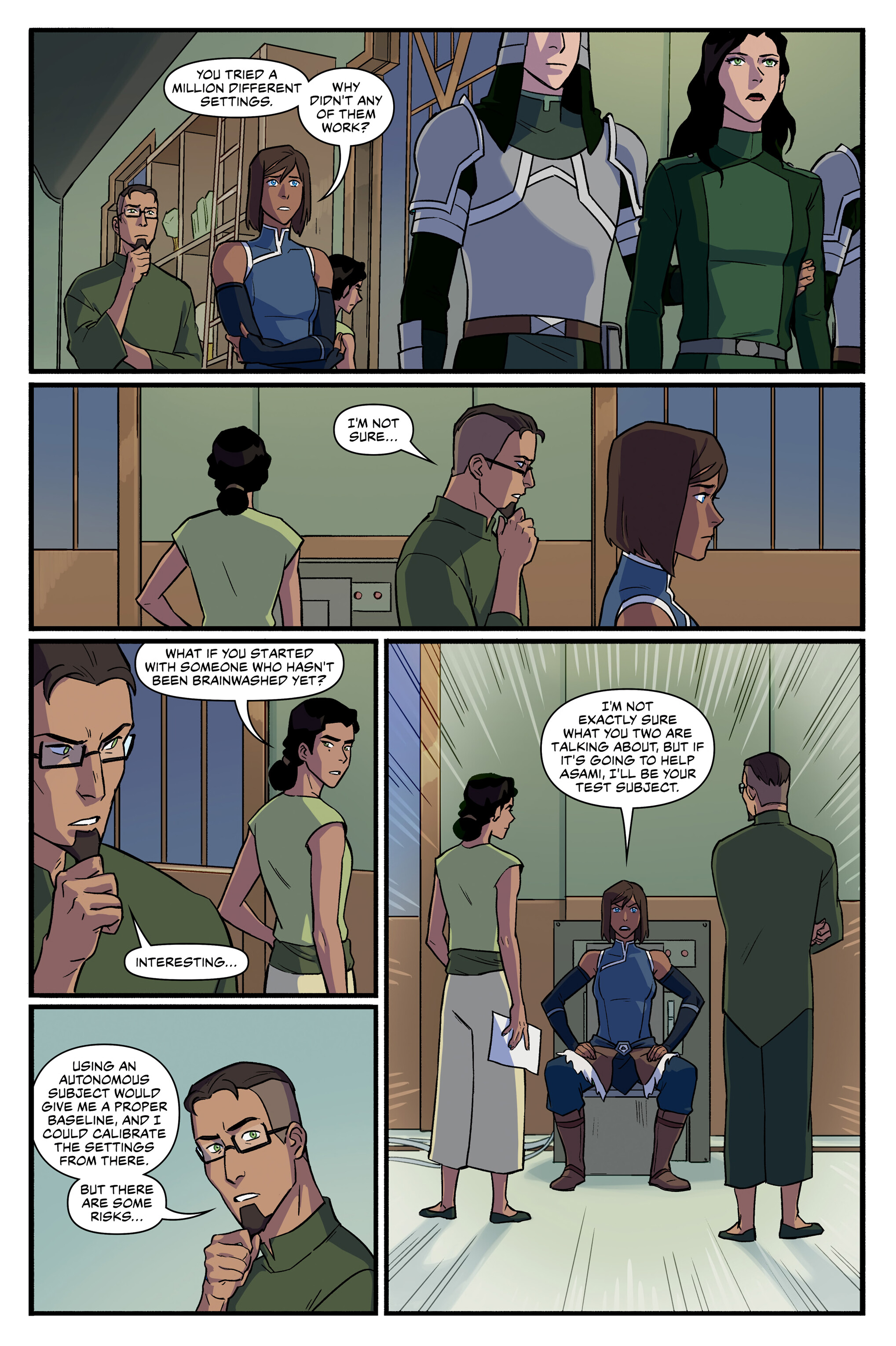 Read online Nickelodeon The Legend of Korra: Ruins of the Empire comic -  Issue # TPB 3 - 24
