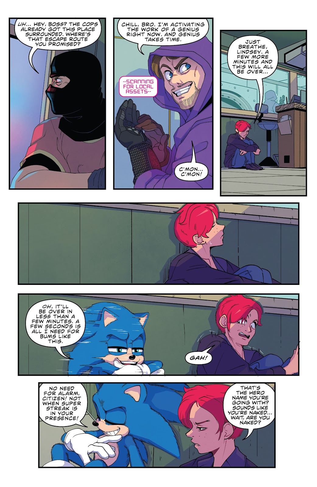 Sonic the Hedgehog 2: The Official Movie Pre-Quill issue Full - Page 8