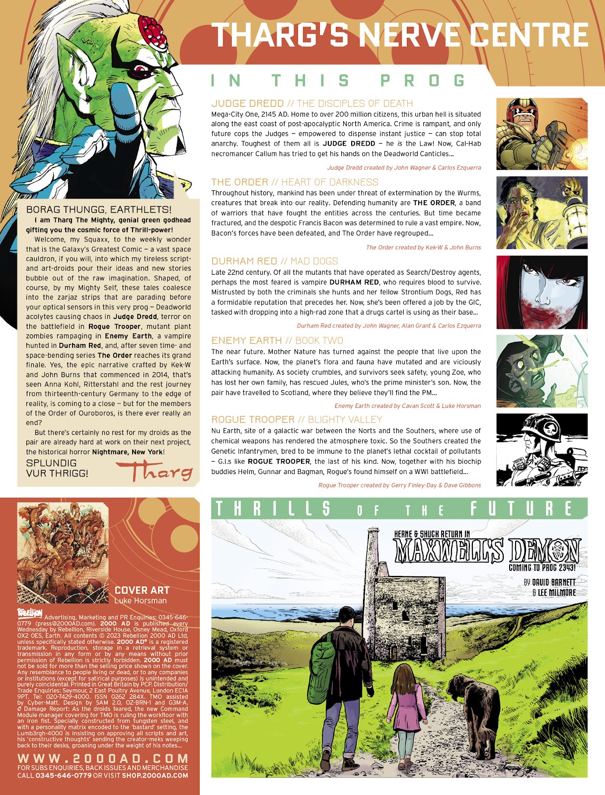 2000 AD issue 2329 - Page 2