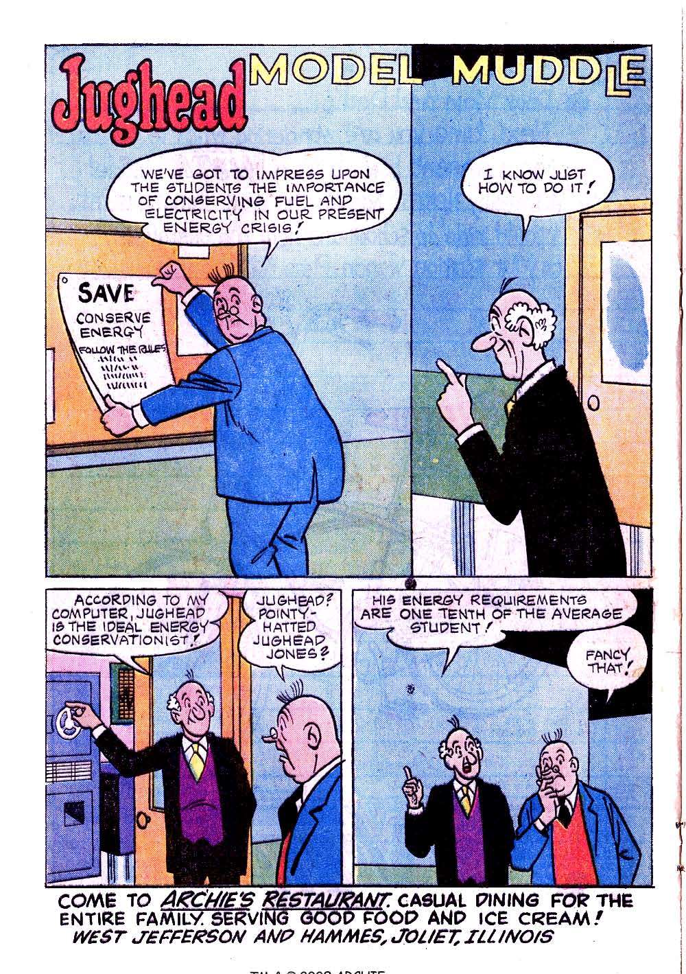 Read online Jughead (1965) comic -  Issue #229 - 20