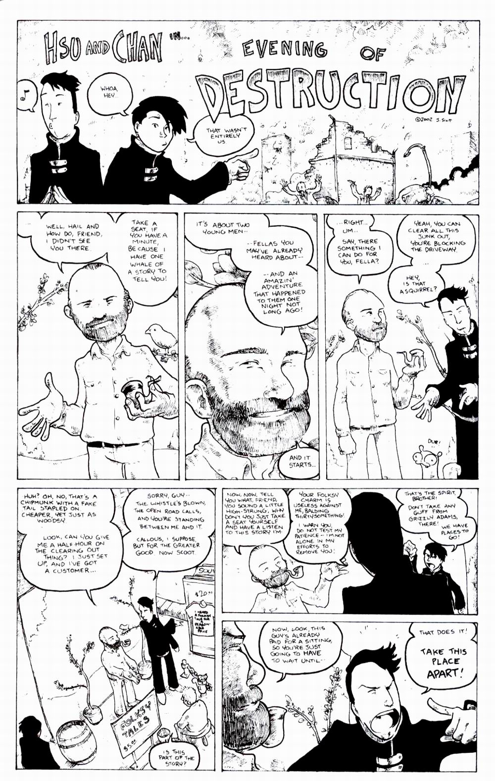 Read online Hsu and Chan comic -  Issue #1 - 17