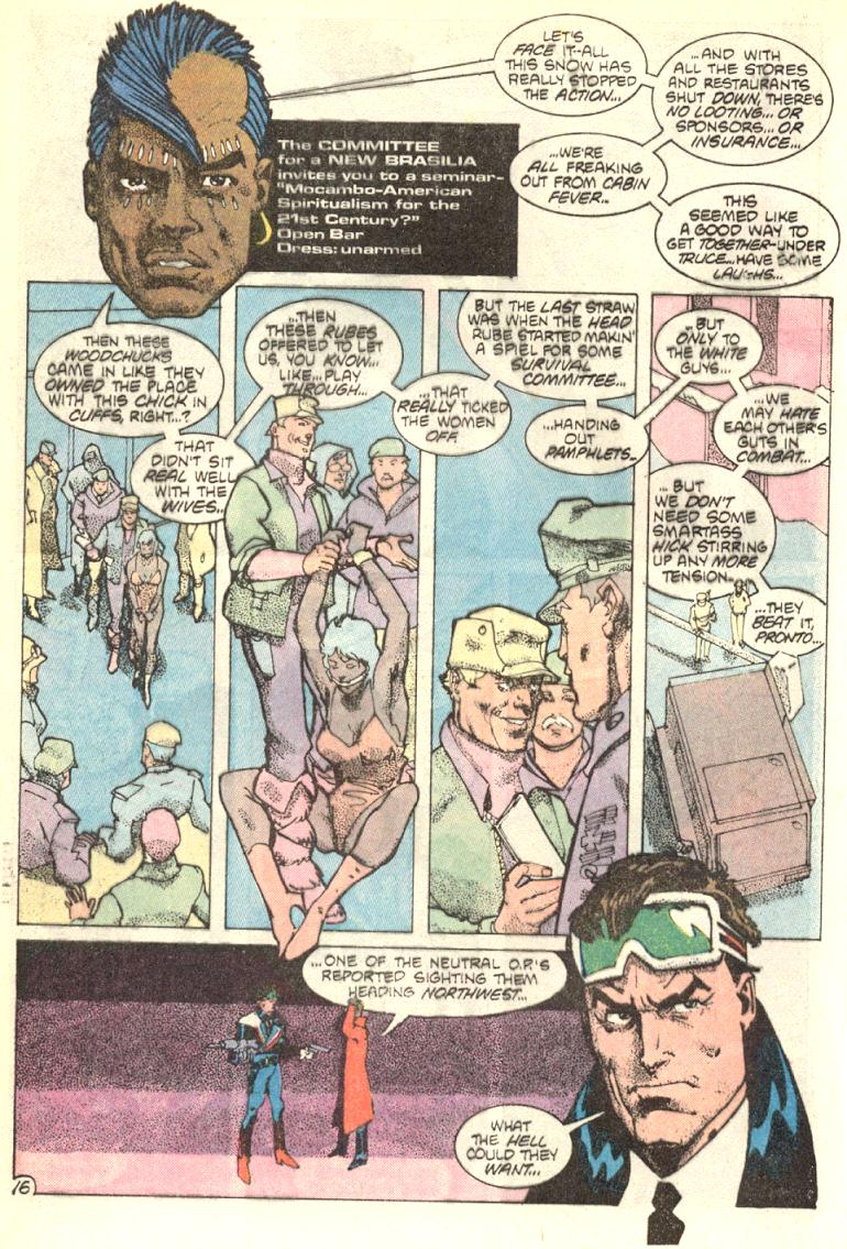 Read online American Flagg! comic -  Issue #9 - 17