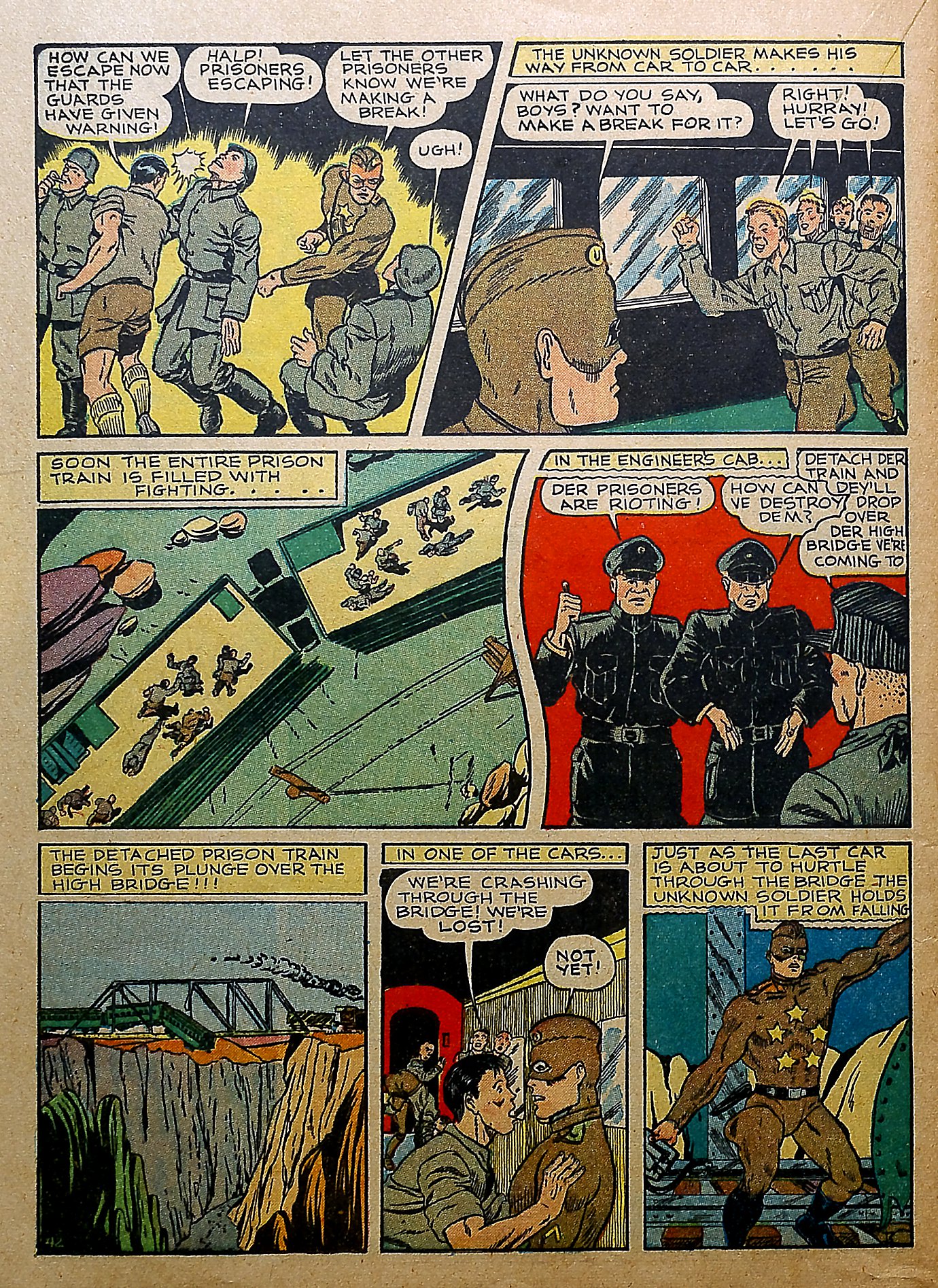 Read online Our Flag Comics comic -  Issue #5 - 39
