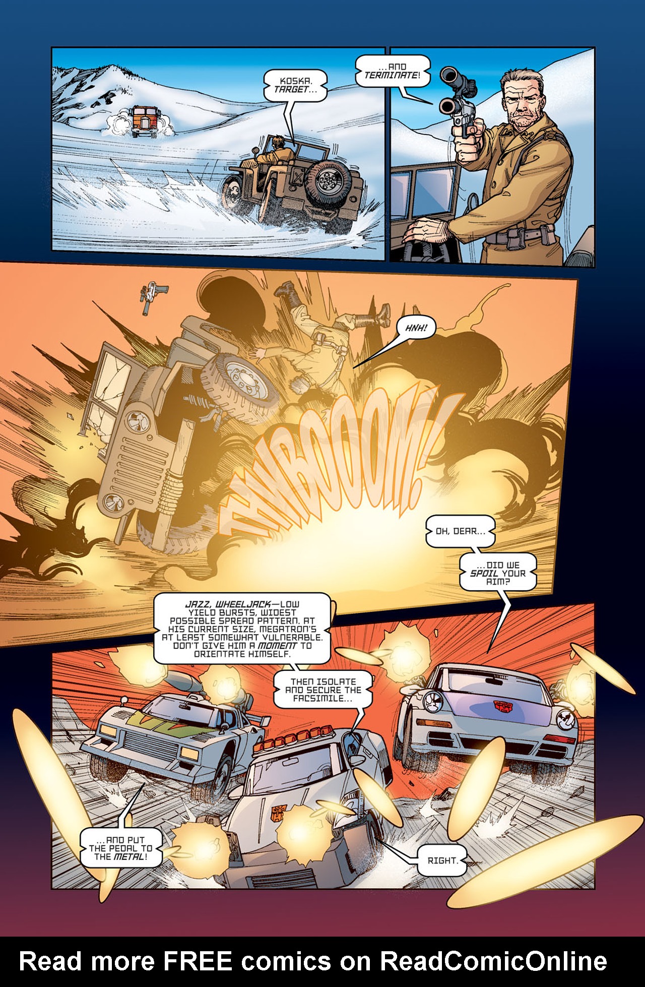 Read online The Transformers: Escalation comic -  Issue #4 - 12