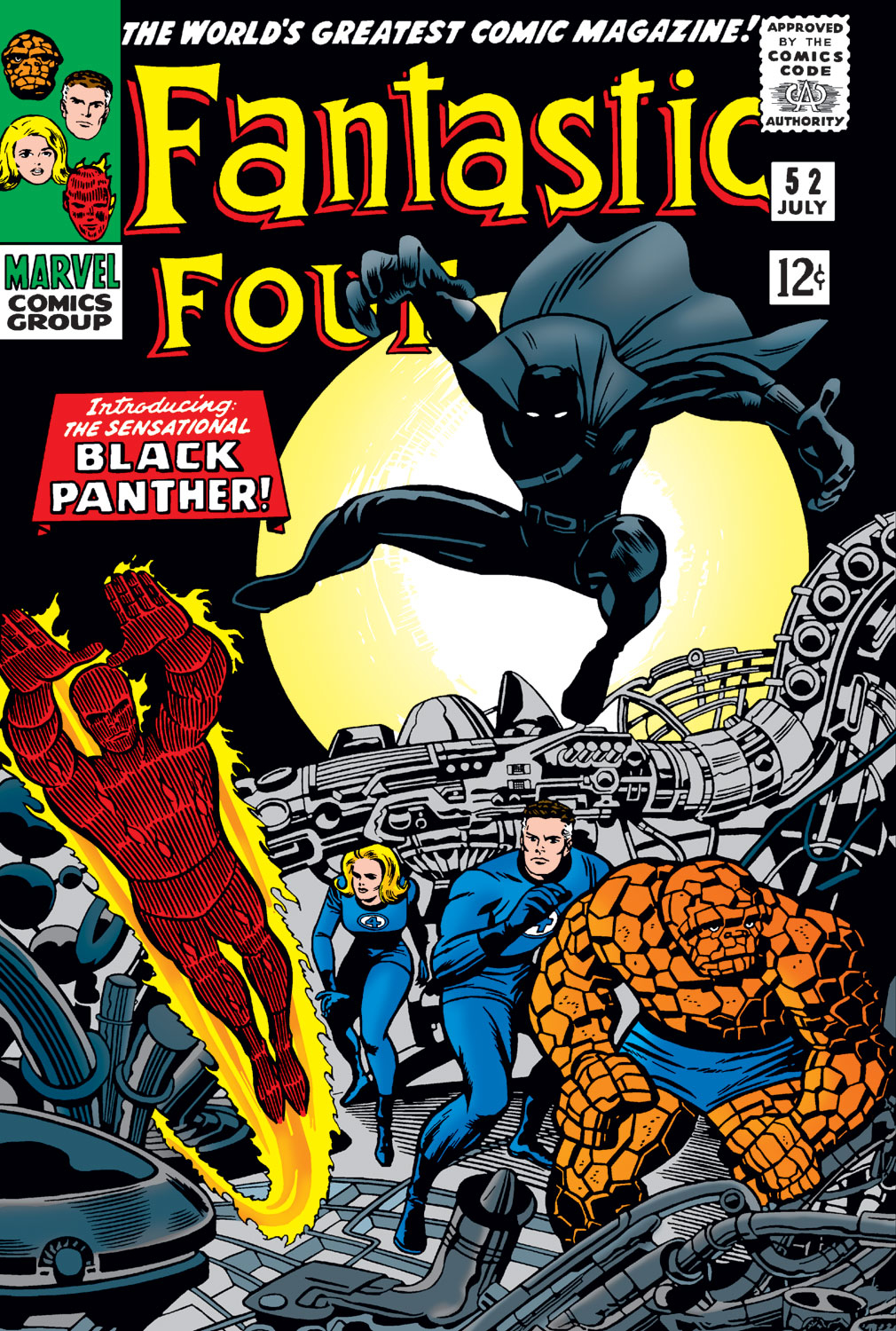 Read online Fantastic Four (1961) comic -  Issue #52 - 1