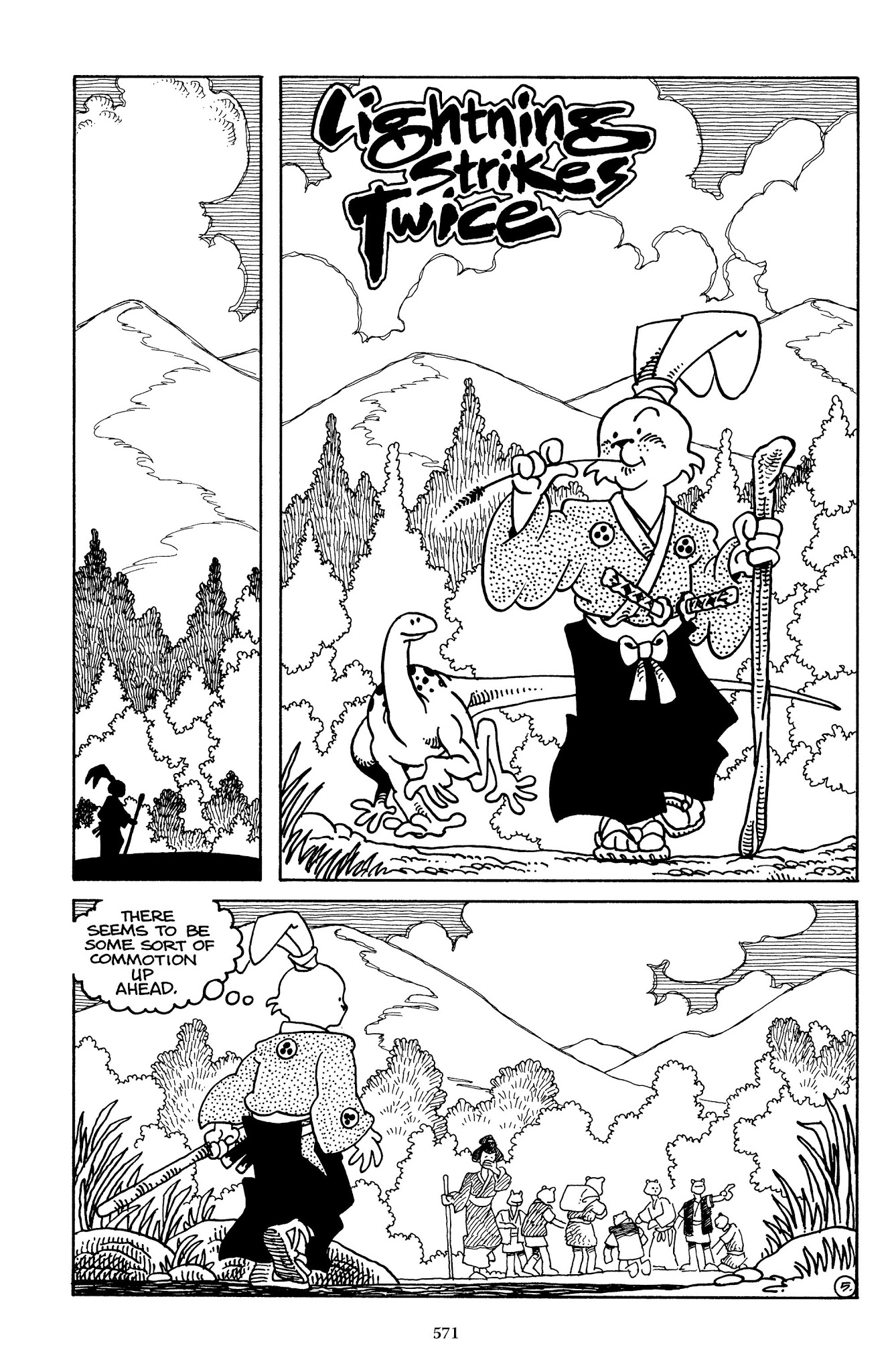 Read online The Usagi Yojimbo Saga comic -  Issue # TPB 1 - 558