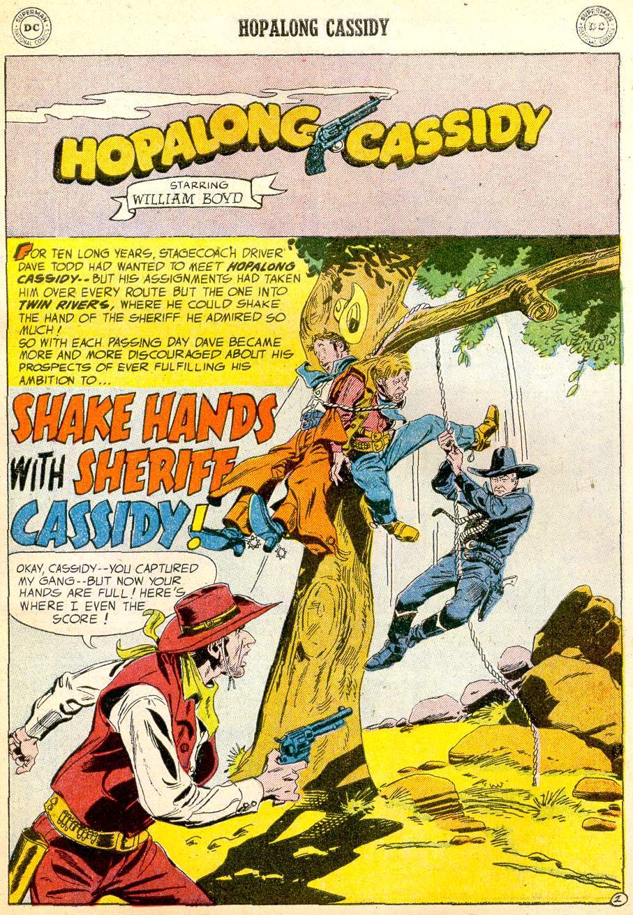 Read online Hopalong Cassidy comic -  Issue #107 - 27