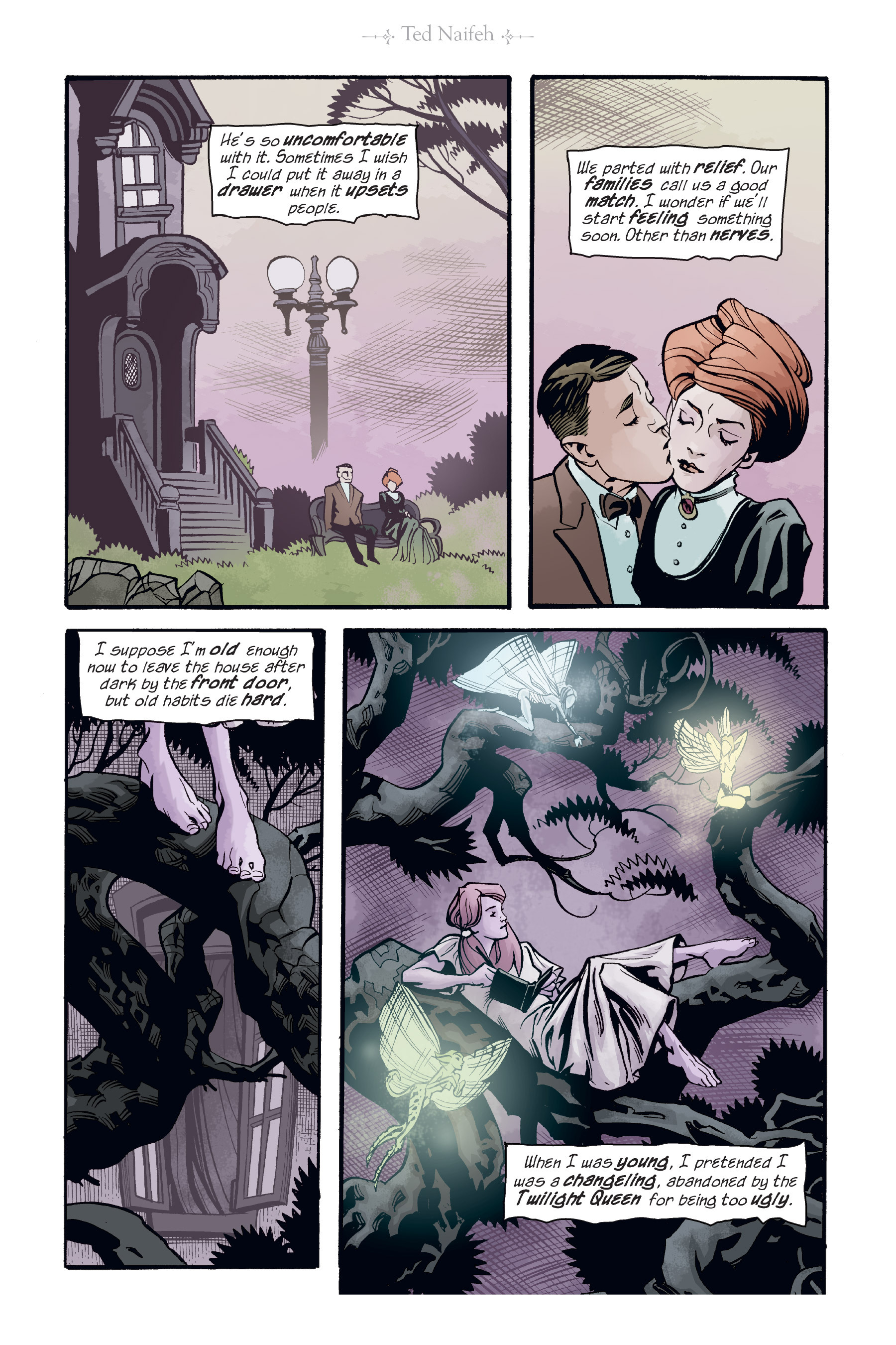 Read online Courtney Crumrin comic -  Issue # _TPB 5 - 110