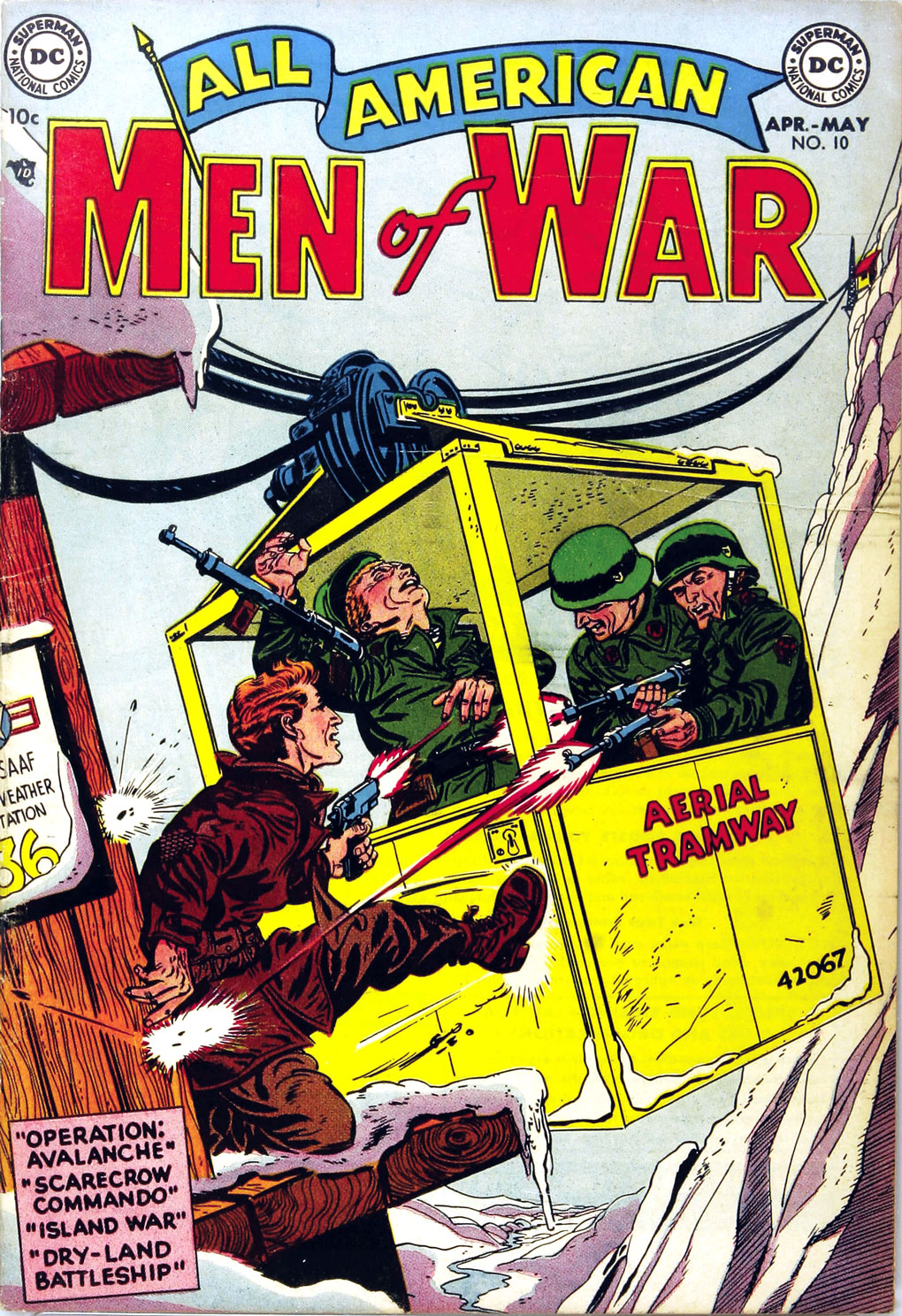 Read online All-American Men of War comic -  Issue #10 - 1