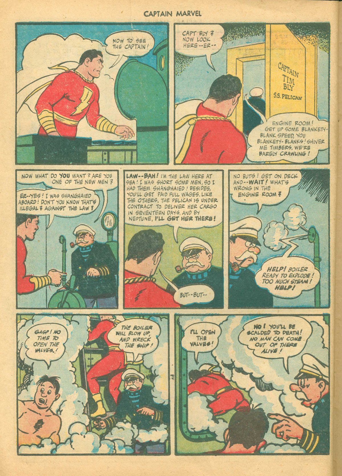 Read online Captain Marvel Adventures comic -  Issue #49 - 6