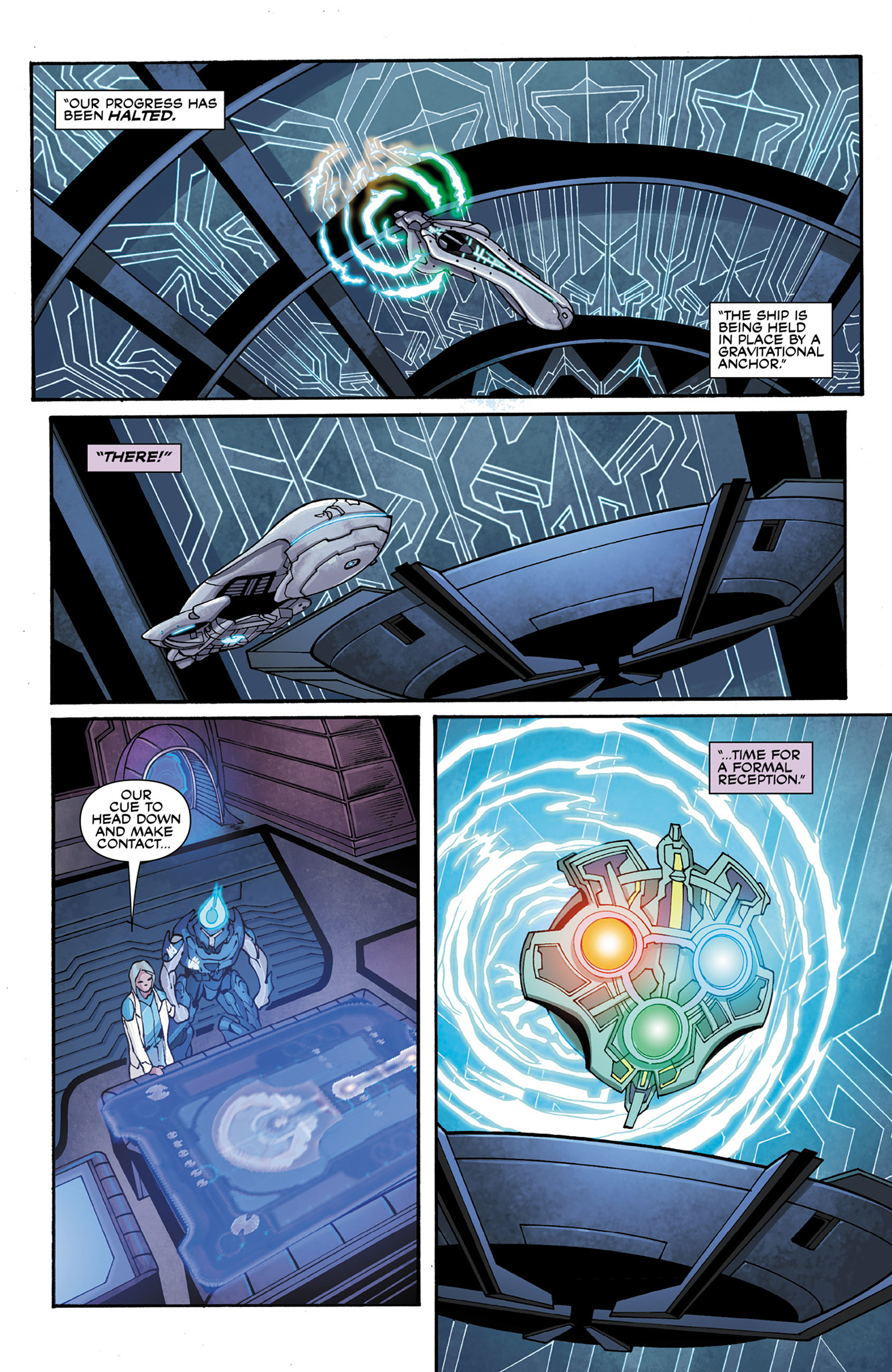 Read online Halo: Escalation comic -  Issue #21 - 4