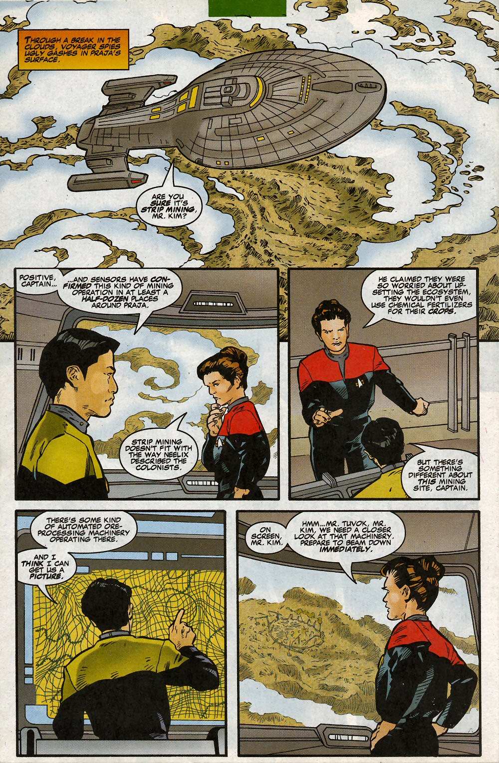 Read online Star Trek: Voyager comic -  Issue #4 - 19