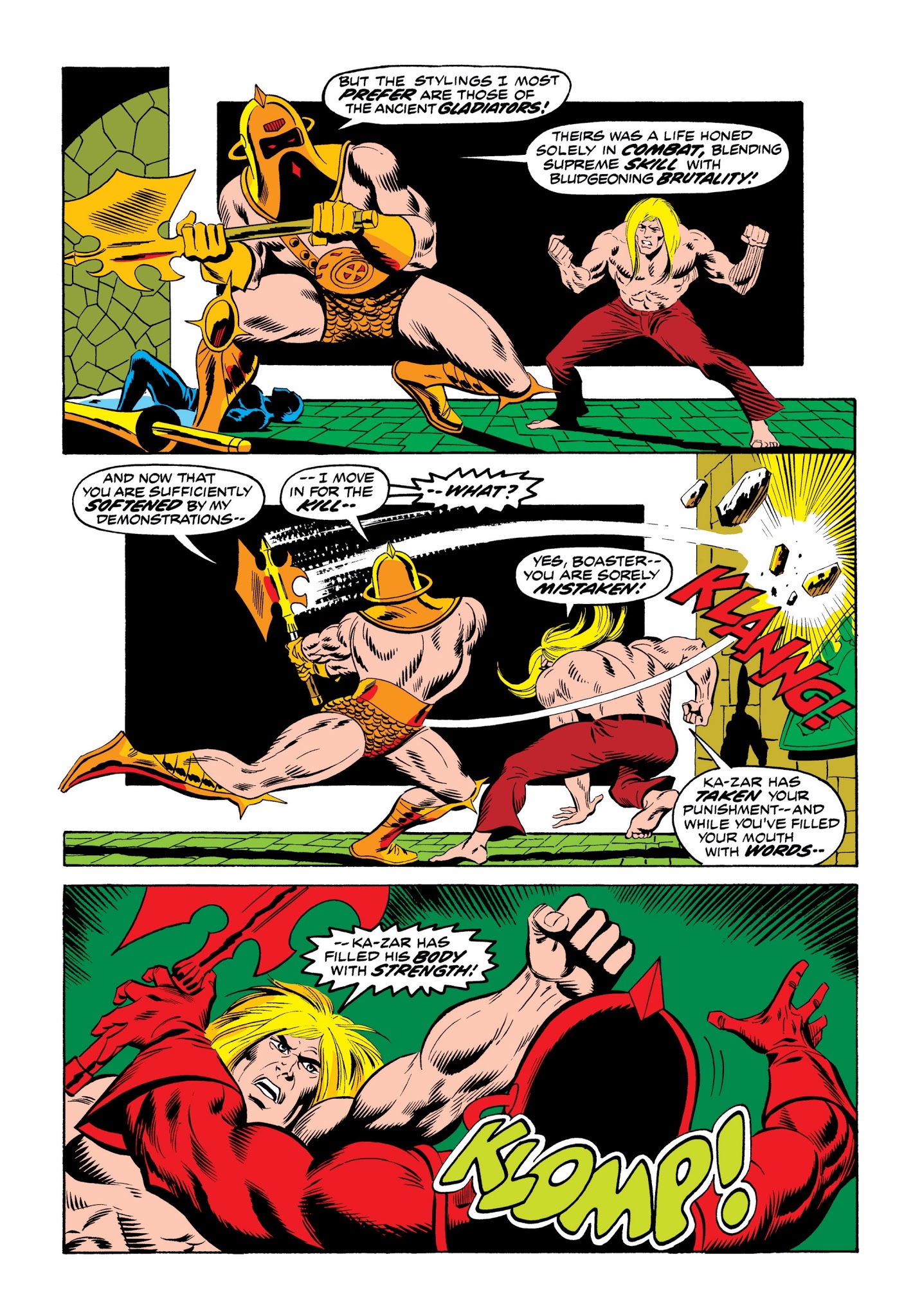 Read online Marvel Masterworks: Ka-Zar comic -  Issue # TPB 2 (Part 1) - 69