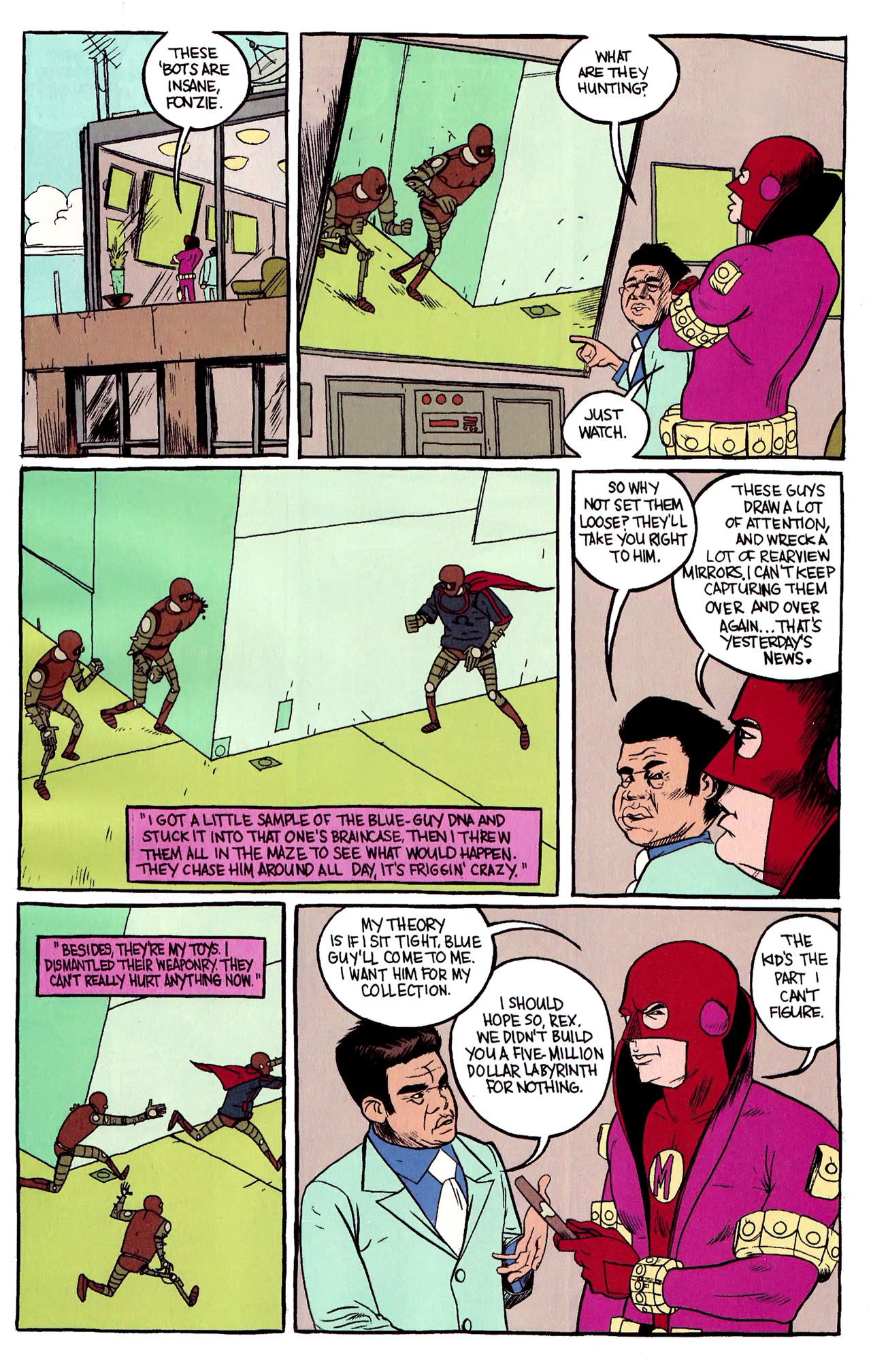 Read online Omega: The Unknown (2007) comic -  Issue #3 - 11