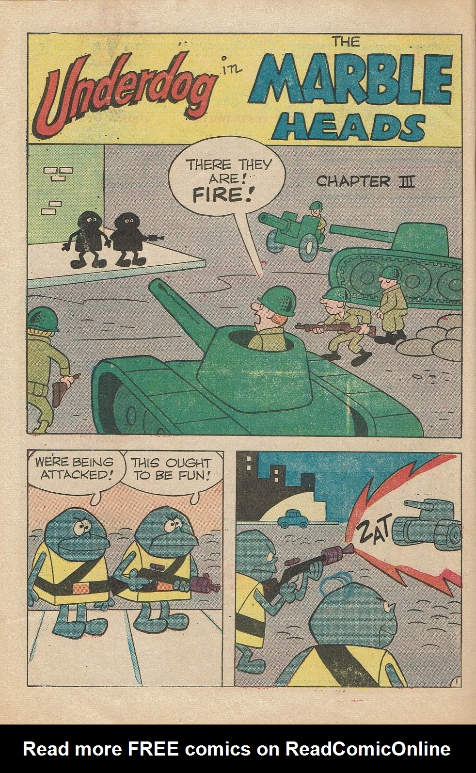 Read online Underdog (1970) comic -  Issue #7 - 18