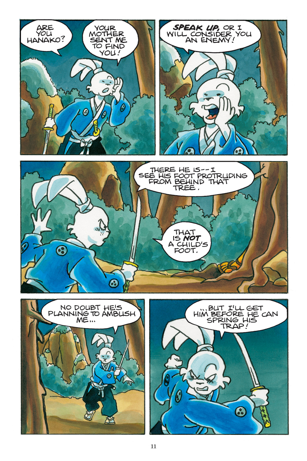 Read online Usagi Yojimbo: Yokai comic -  Issue # Full - 12