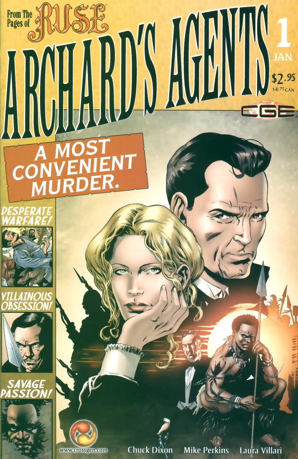 Read online Archard's Agents comic -  Issue # Full - 1