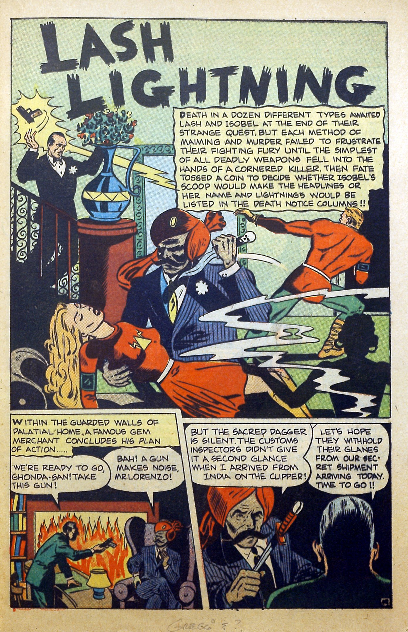 Read online Four Favorites comic -  Issue #19 - 21
