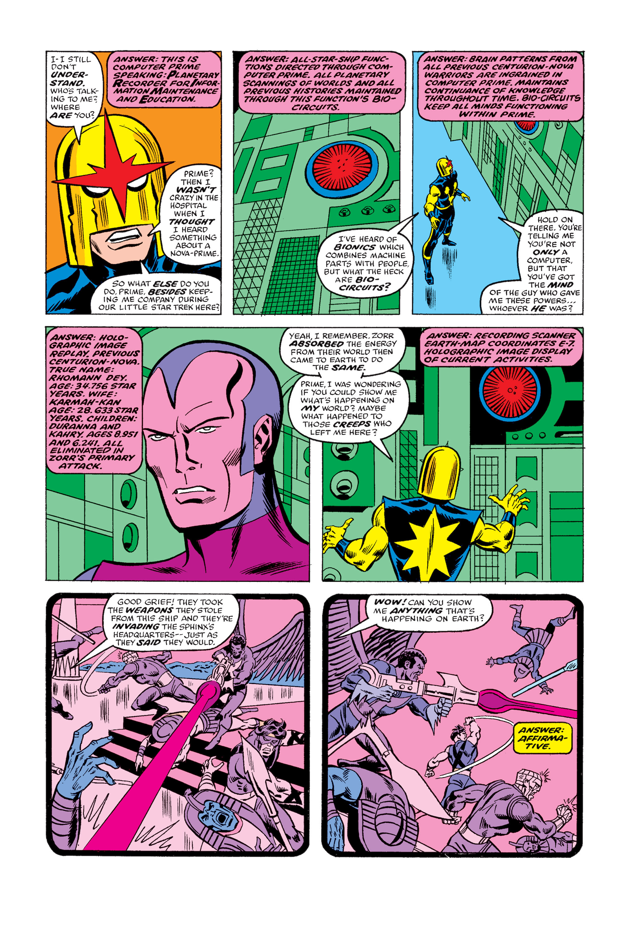 Read online Nova Classic comic -  Issue # TPB 1 (Part 2) - 36