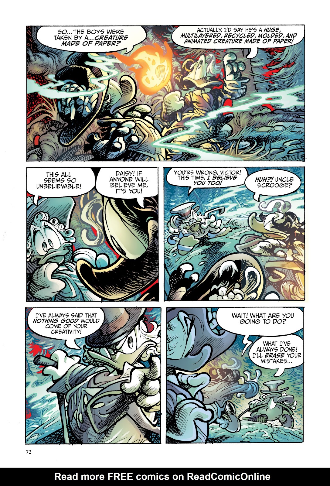 Disney Frankenstein, Starring Donald Duck issue TPB - Page 72