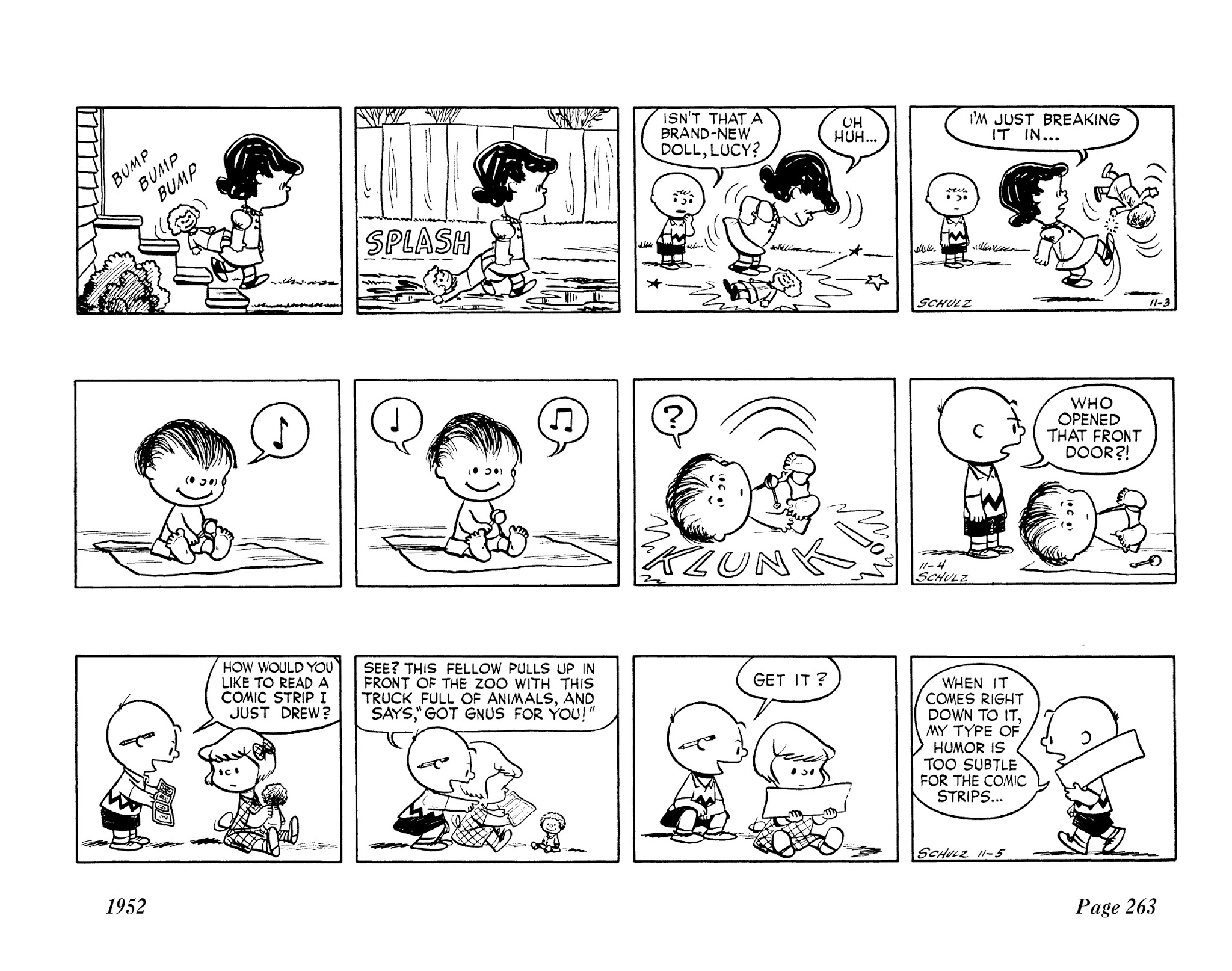 Read online The Complete Peanuts comic -  Issue # TPB 1 - 275