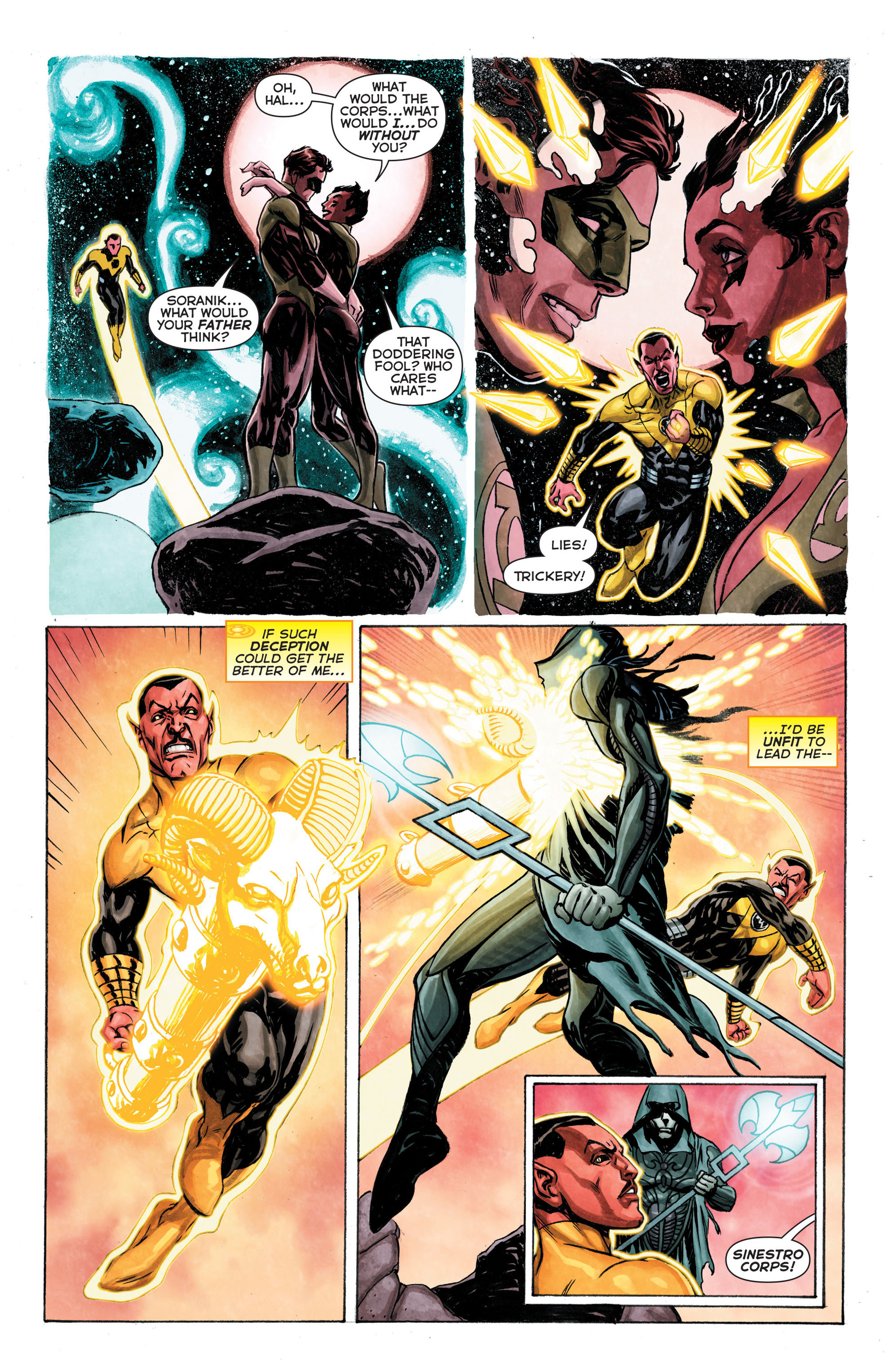 Read online Sinestro comic -  Issue #4 - 9