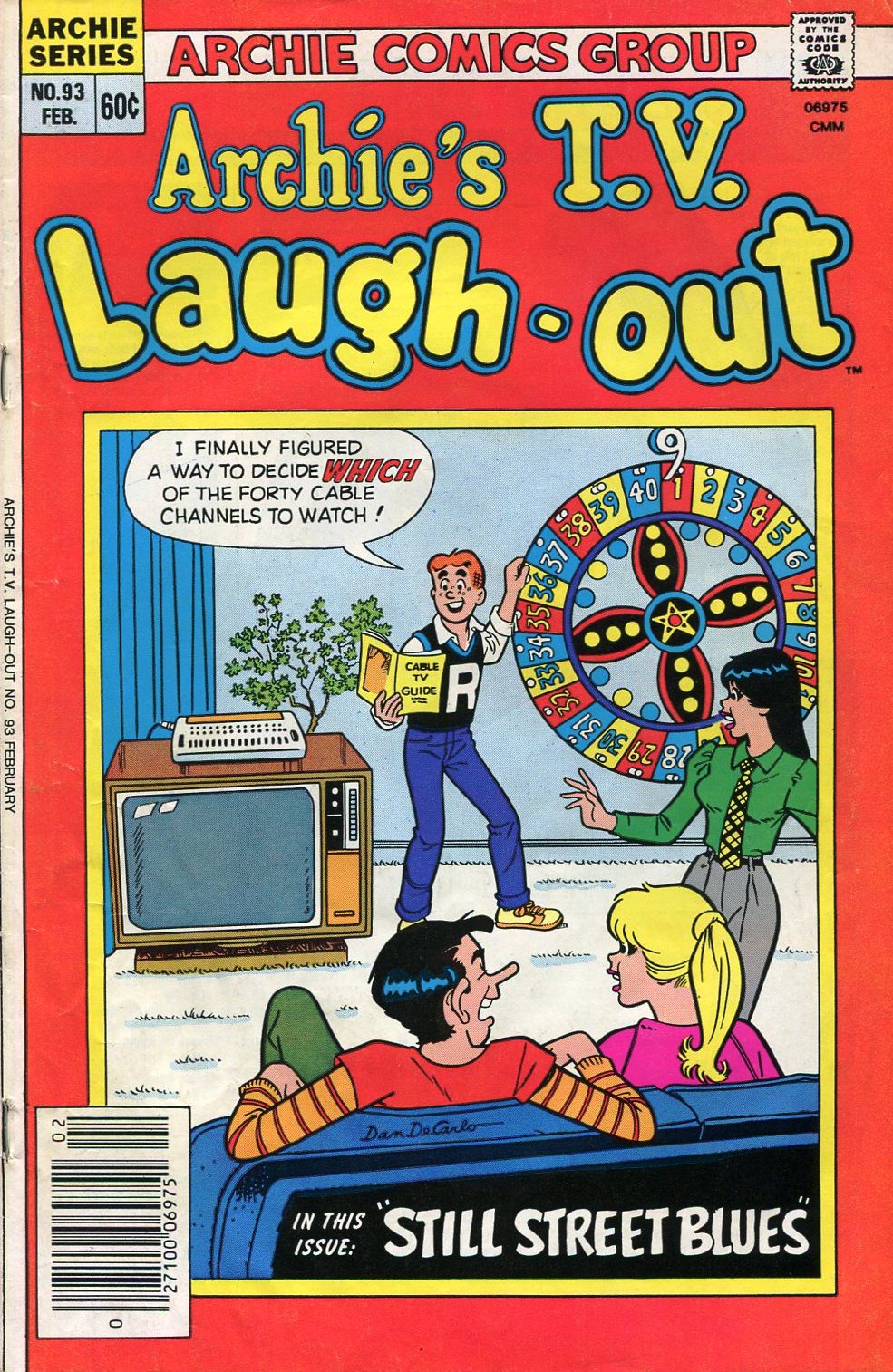 Read online Archie's TV Laugh-Out comic -  Issue #93 - 1