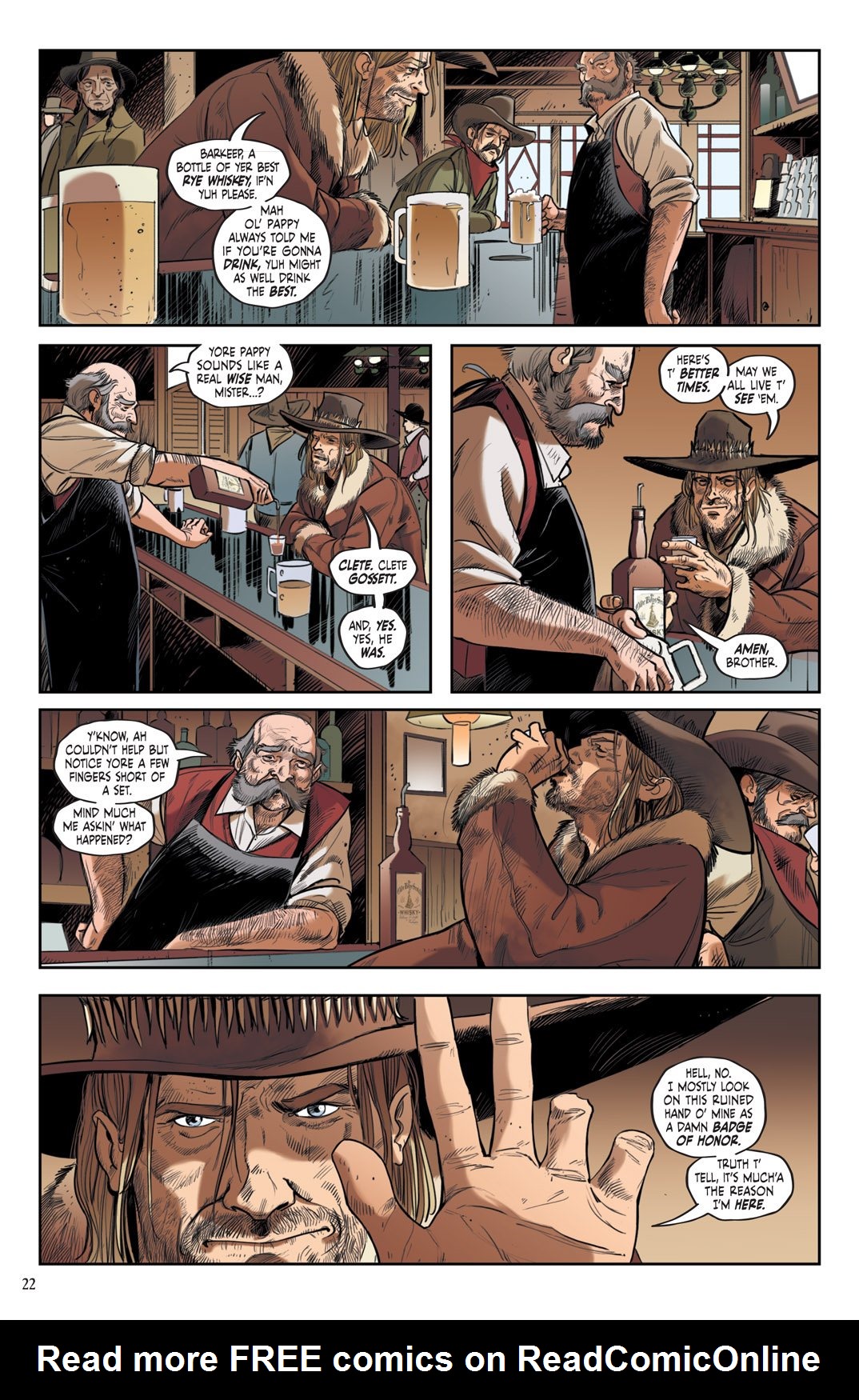 Read online Outlaw Territory comic -  Issue # TPB 2 (Part 1) - 22