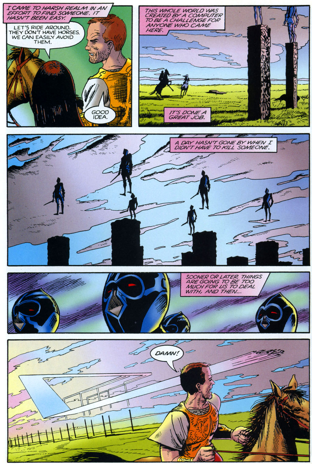 Read online Harsh Realm comic -  Issue #3 - 5