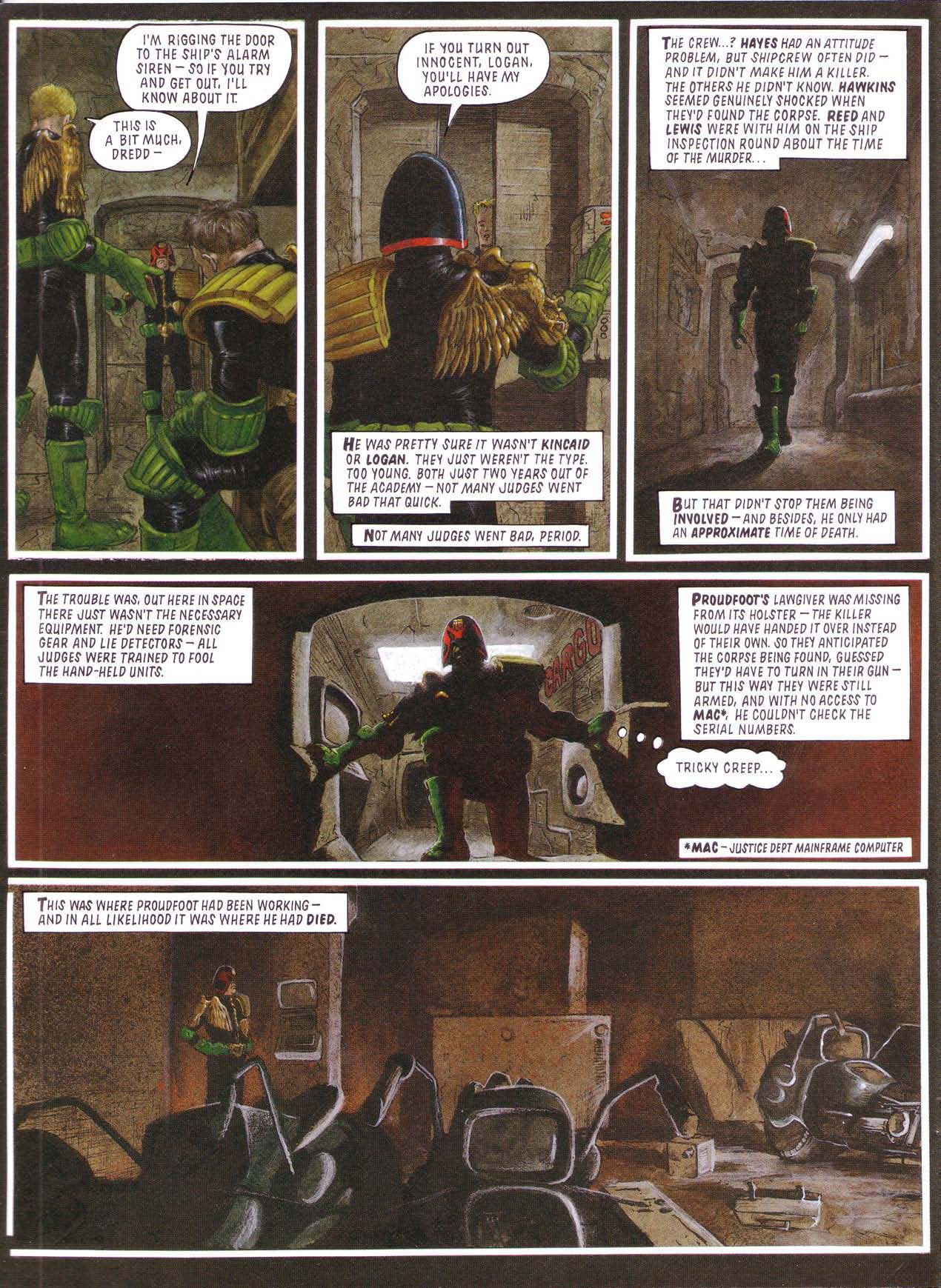 Read online Judge Dredd [Collections - Hamlyn | Mandarin] comic -  Issue # TPB Justice One - 16