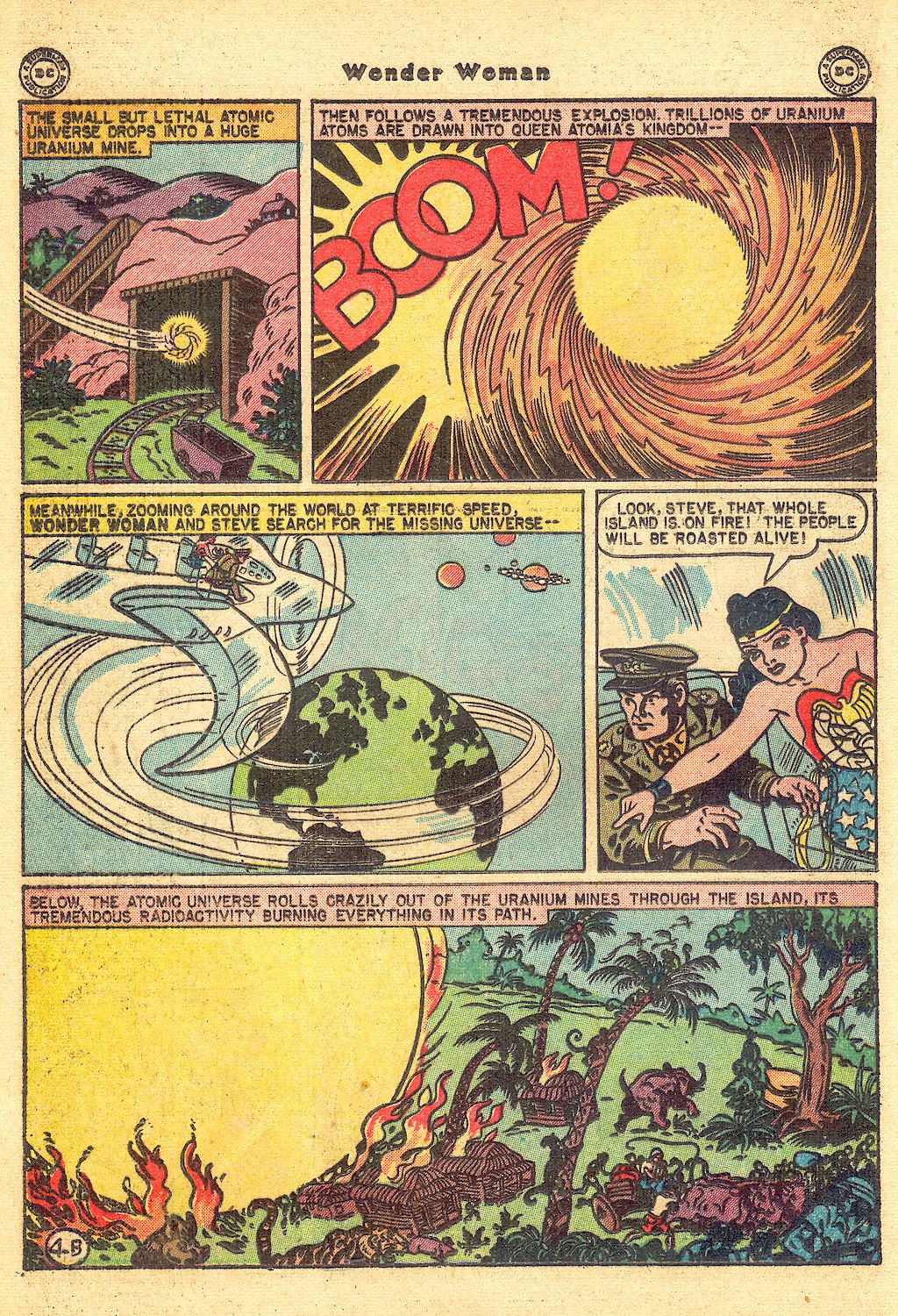 Read online Wonder Woman (1942) comic -  Issue #21 - 22