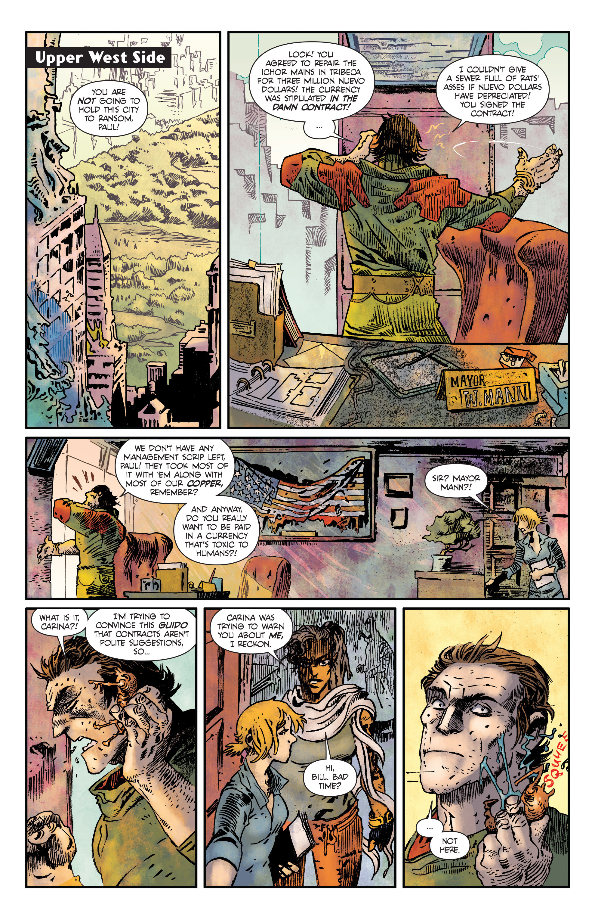 Read online Paknadel & Trakhanov's Turncoat comic -  Issue #1 - 17