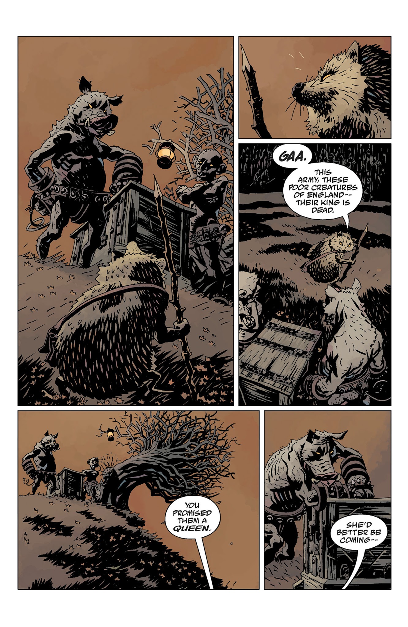 Read online Hellboy: The Wild Hunt comic -  Issue # TPB - 27