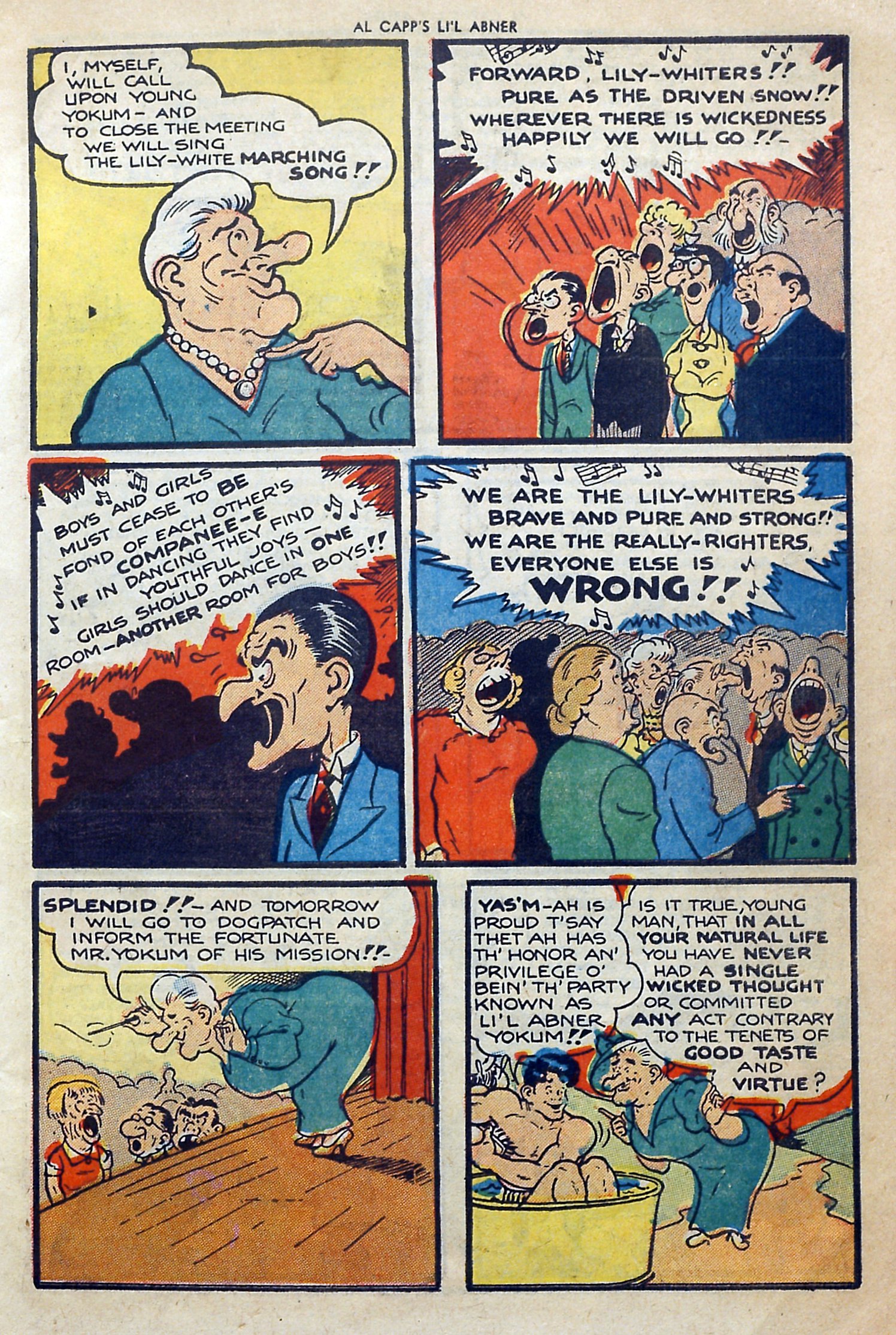 Read online Li'l Abner Comics comic -  Issue #72 - 5