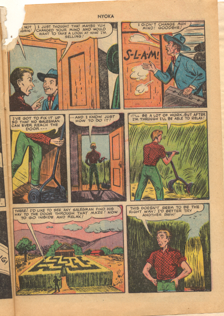 Read online Nyoka the Jungle Girl (1945) comic -  Issue #67 - 33