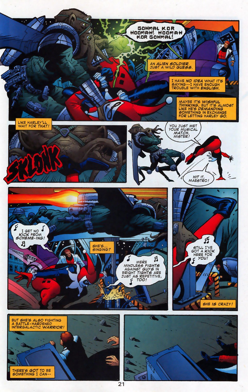 Harley Quinn: Our Worlds at War issue Full - Page 22