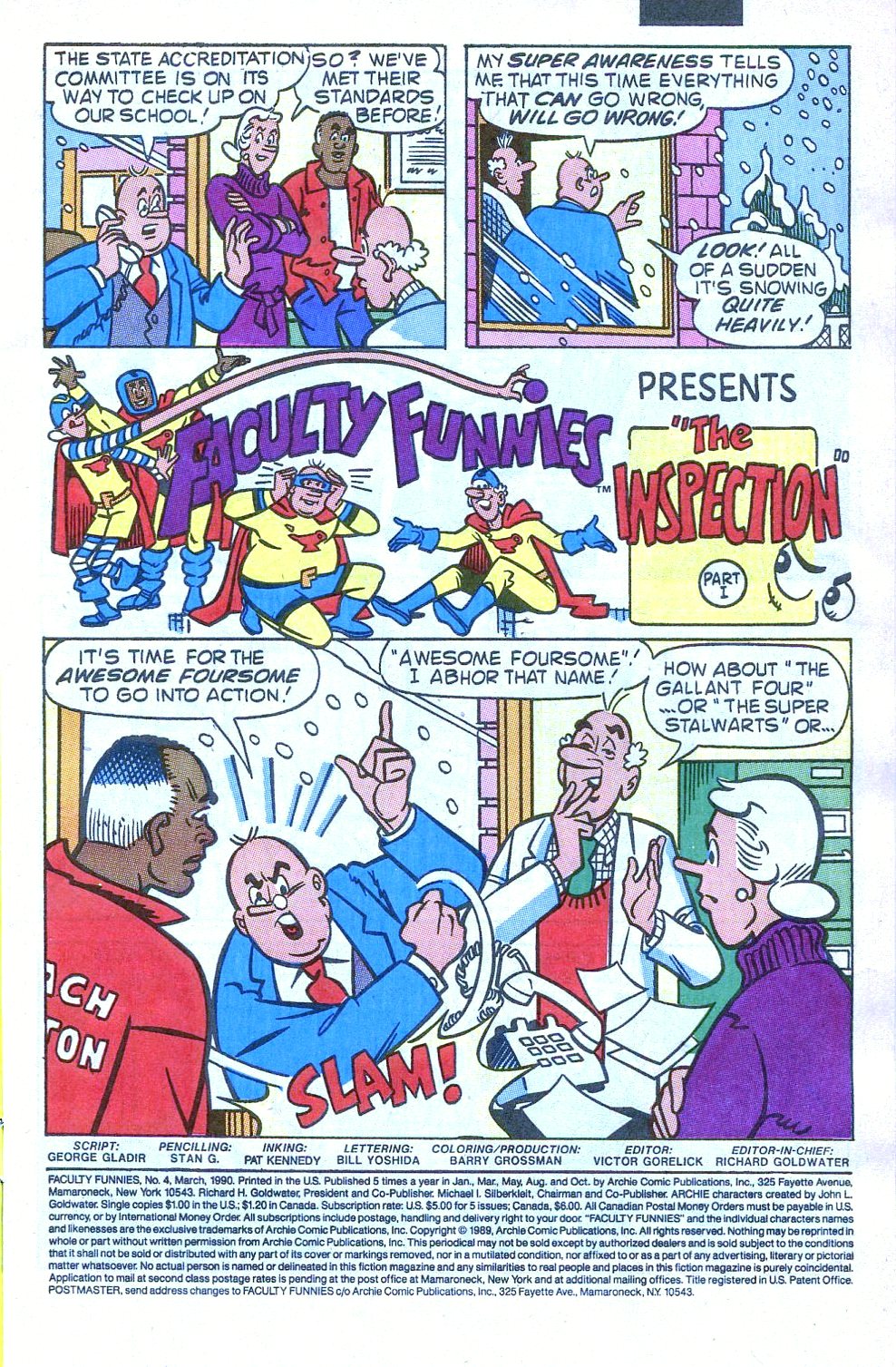 Read online Faculty Funnies comic -  Issue #4 - 3