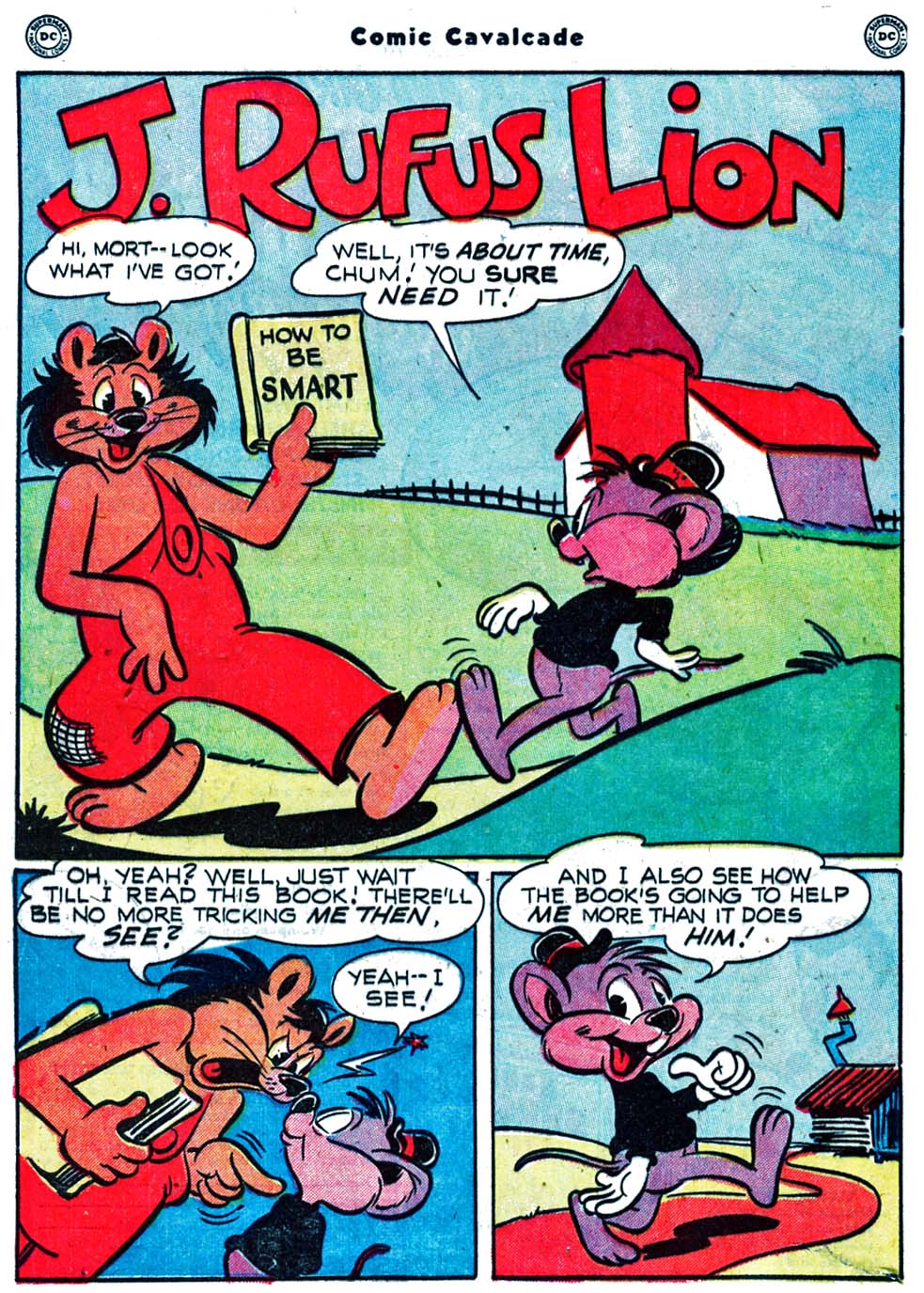 Read online Comic Cavalcade comic -  Issue #39 - 42