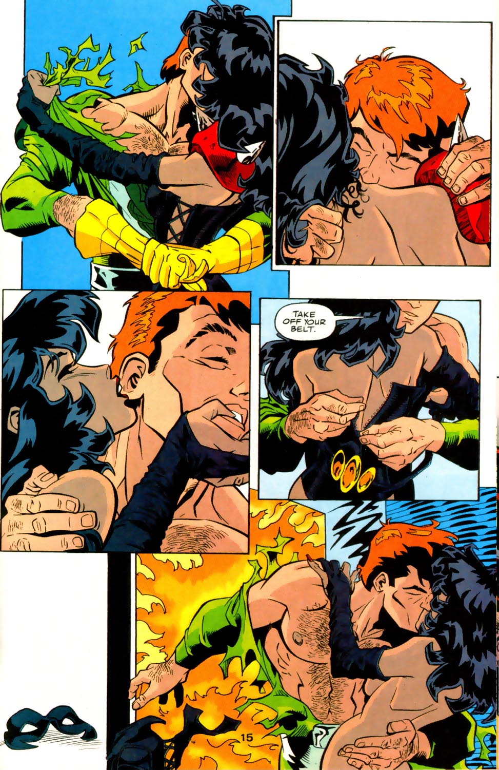 Read online Young Heroes in Love comic -  Issue #16 - 17