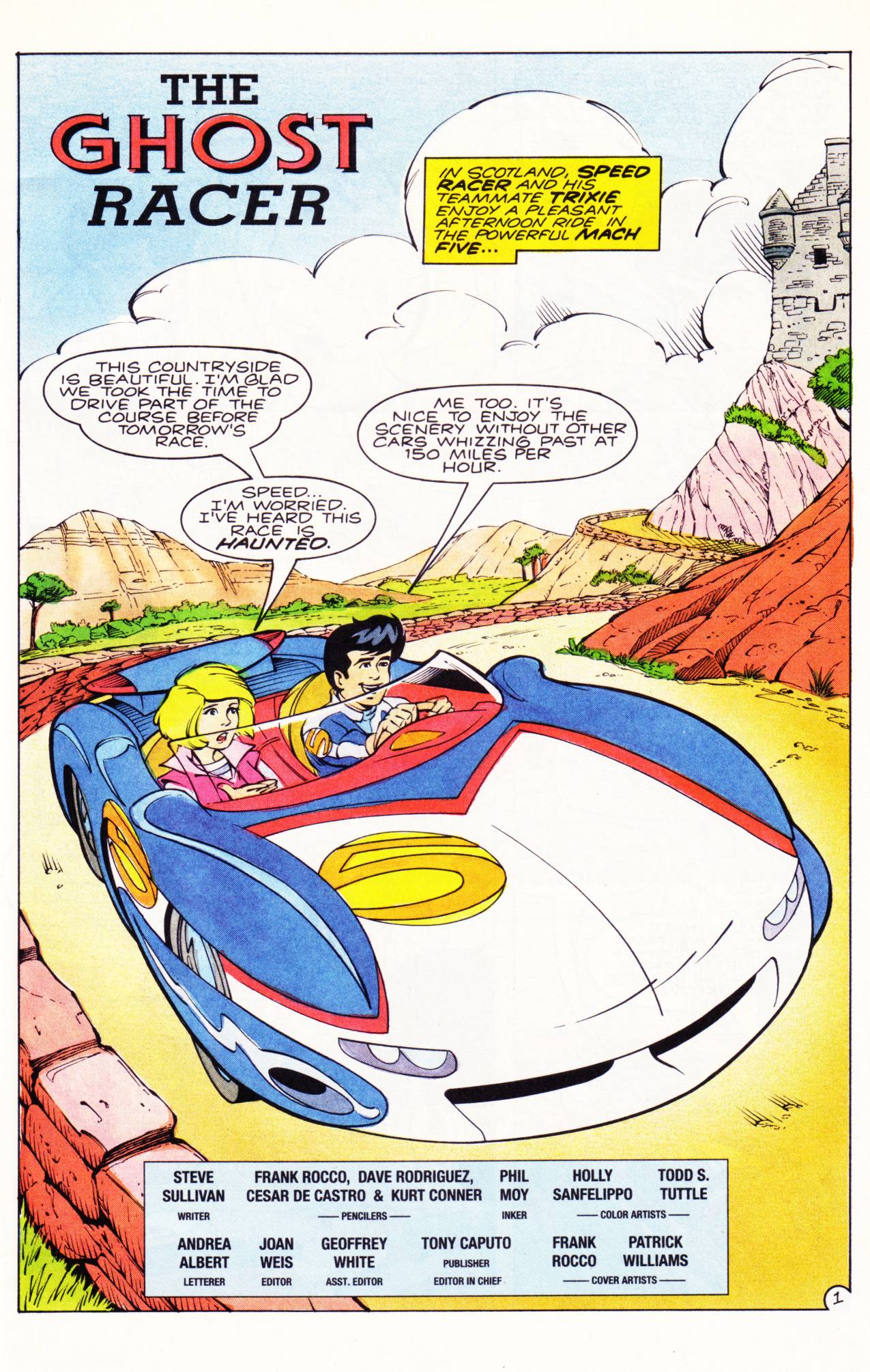 Read online The New Adventures of Speed Racer comic -  Issue #2 - 2