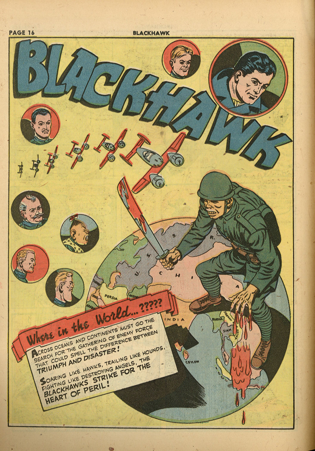 Read online Blackhawk (1957) comic -  Issue #9 - 18