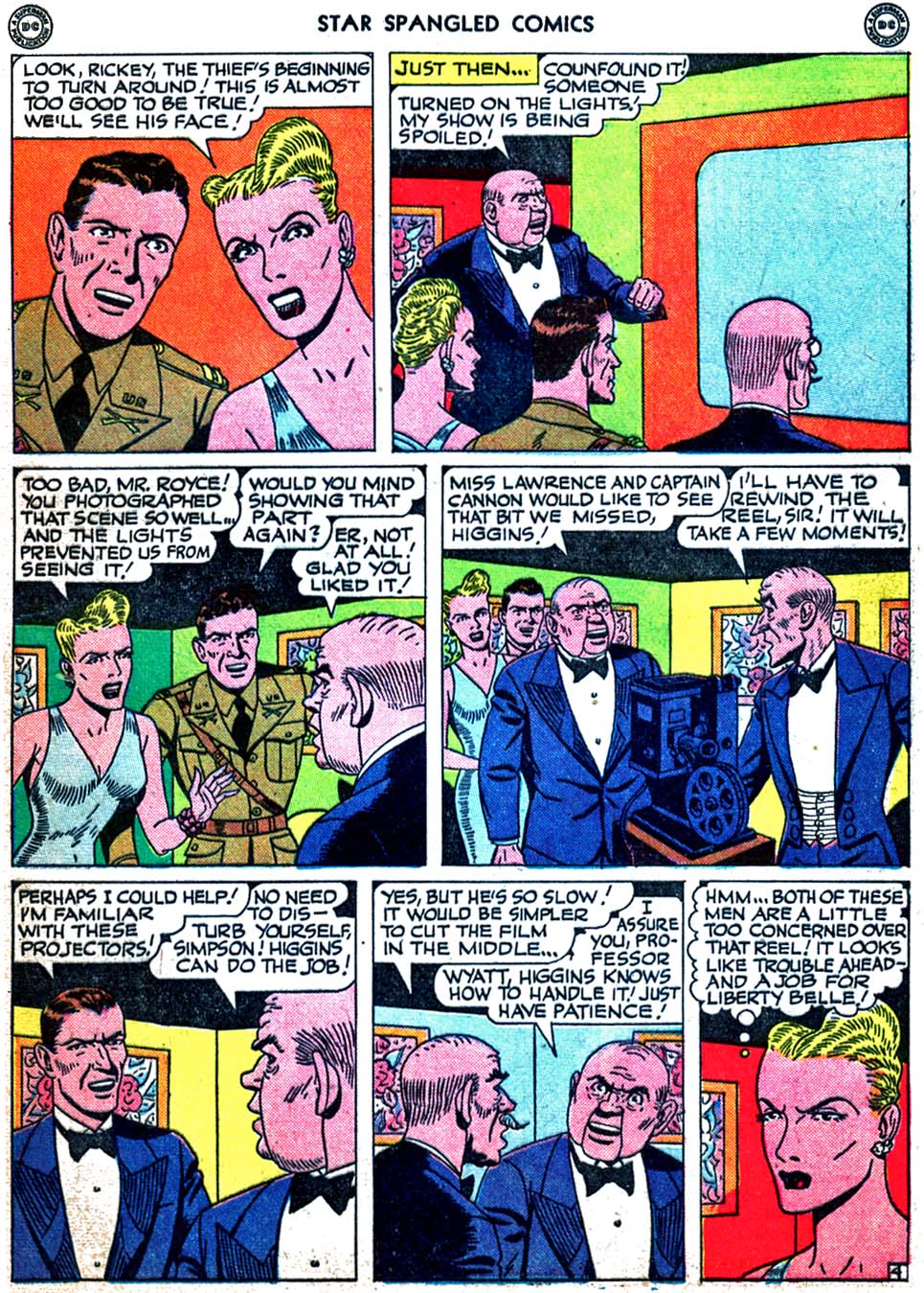 Read online Star Spangled Comics comic -  Issue #50 - 39