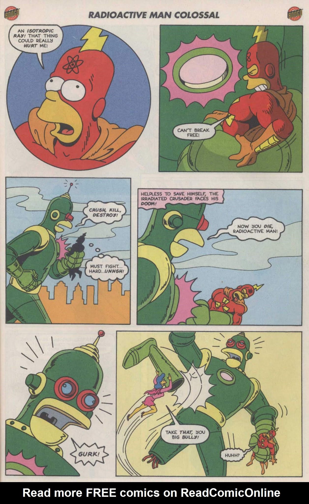 Read online Radioactive Man 80 pg. Colossal comic -  Issue # Full - 51