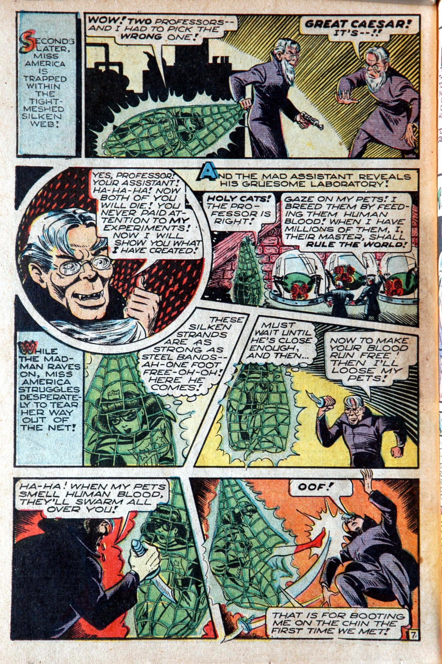 Read online Blonde Phantom Comics comic -  Issue #12 - 38