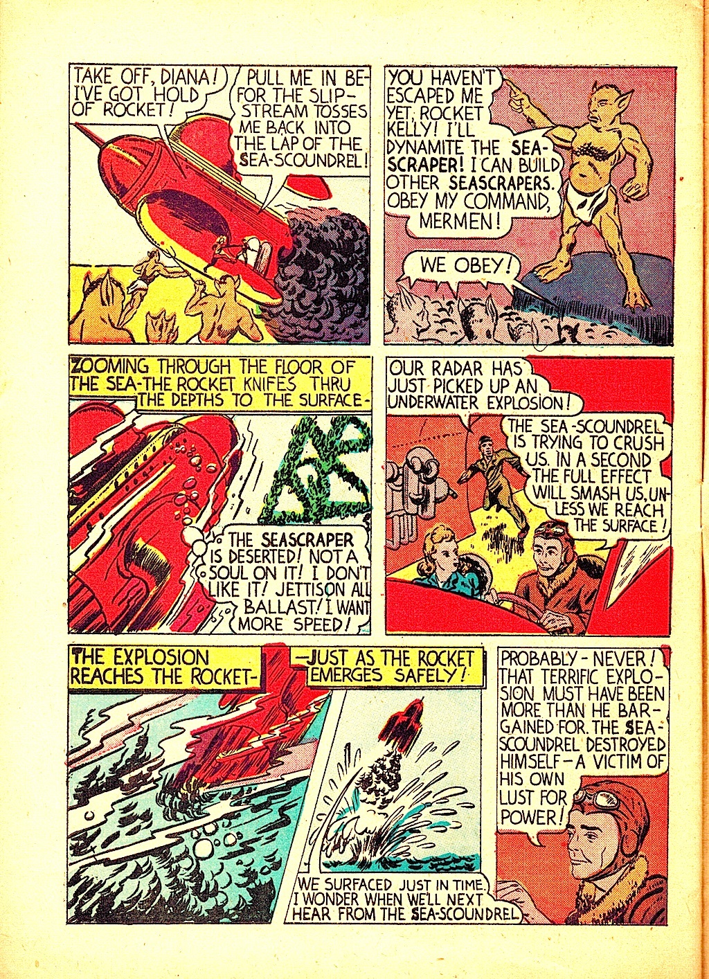 Read online Rocket Kelly (1945) comic -  Issue #5 - 32